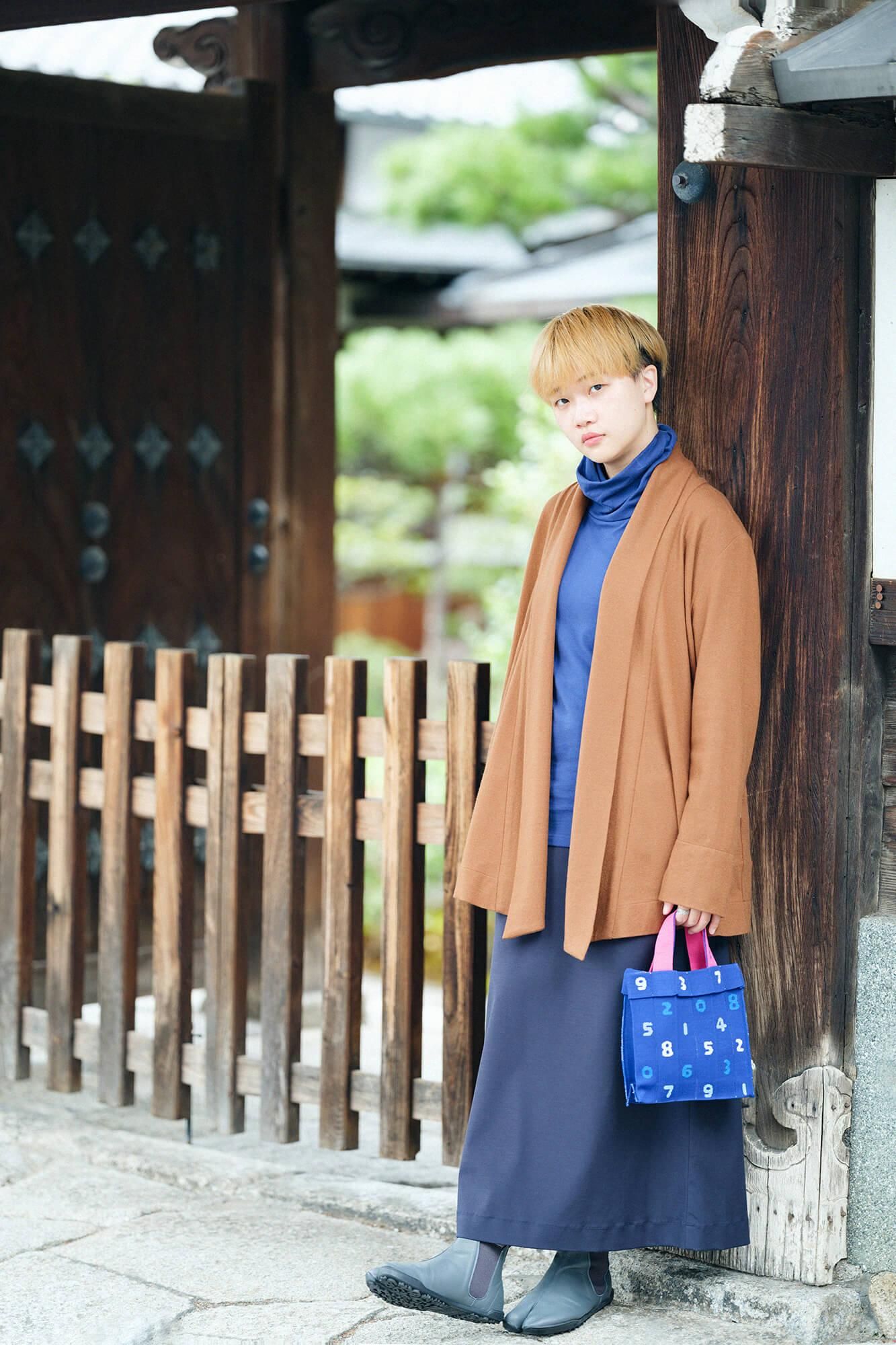 SOU・SOU×KNT365バッグ Co-Knitty/SO-SU-U 紺青(こんじょう)