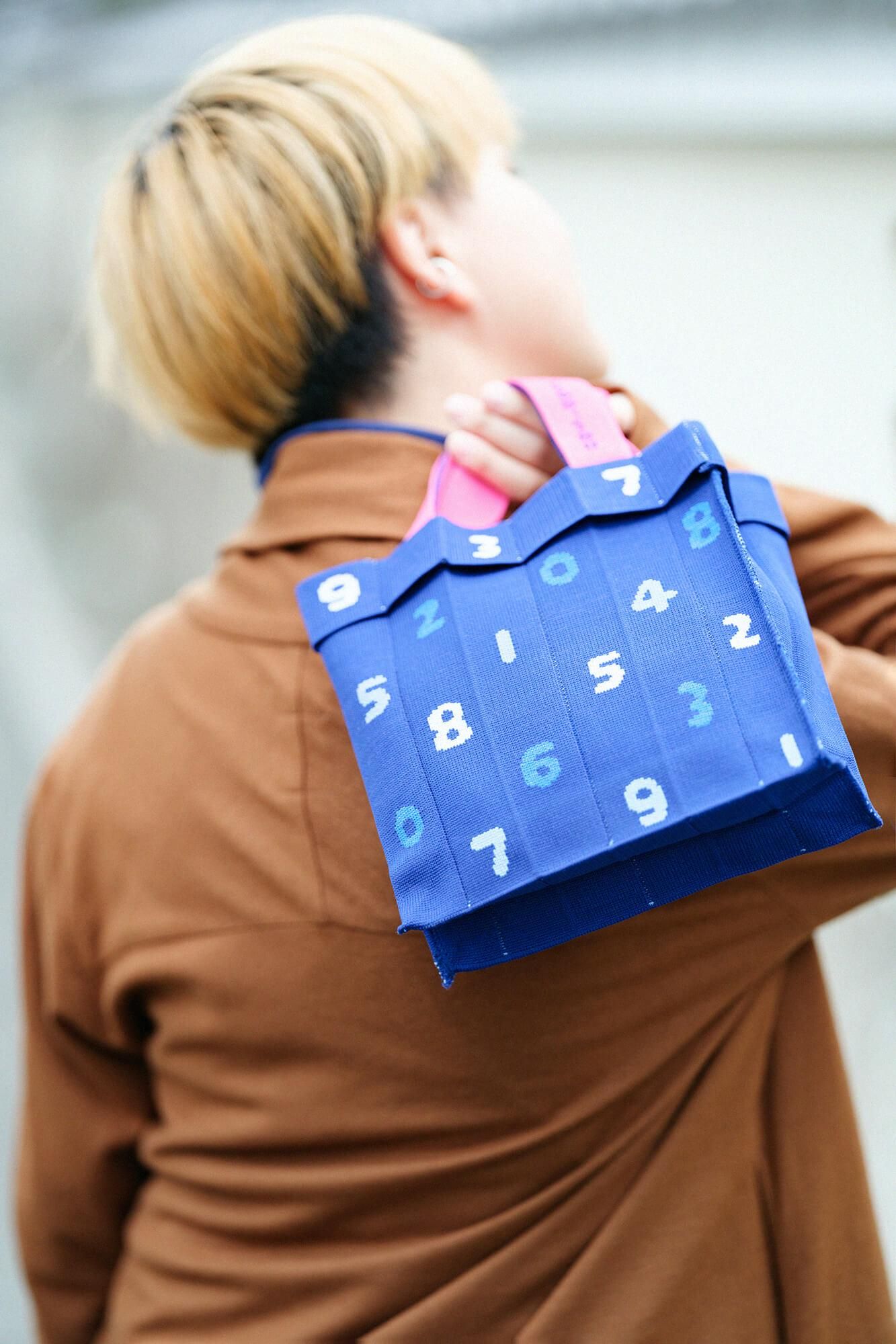 SOU・SOU×KNT365バッグ Co-Knitty/SO-SU-U 紺青(こんじょう)