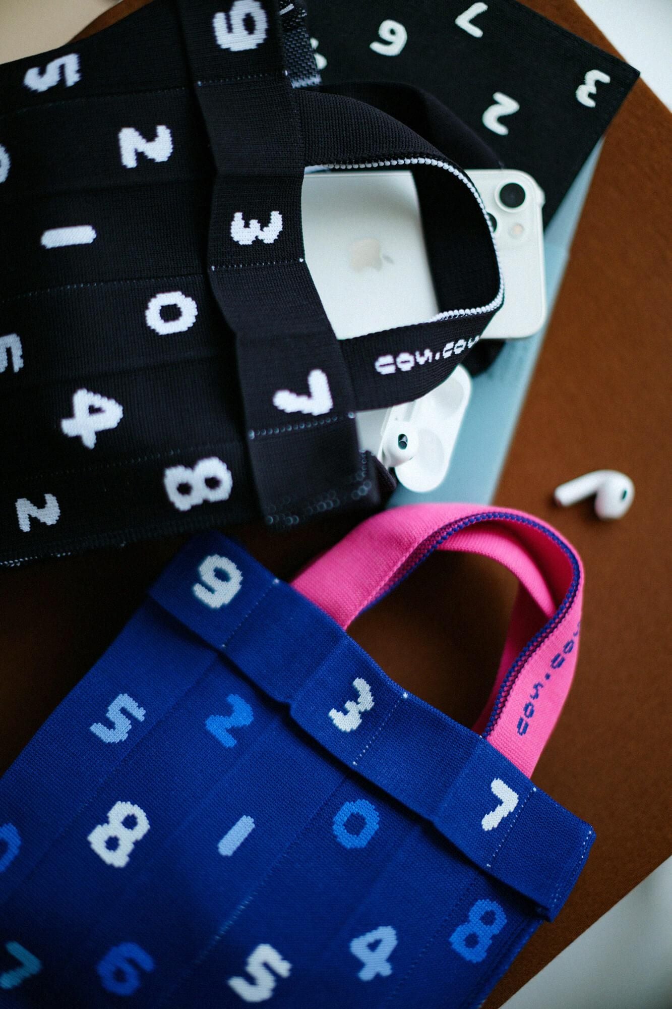 SOU・SOU×KNT365バッグ Co-Knitty/SO-SU-U 紺青(こんじょう)