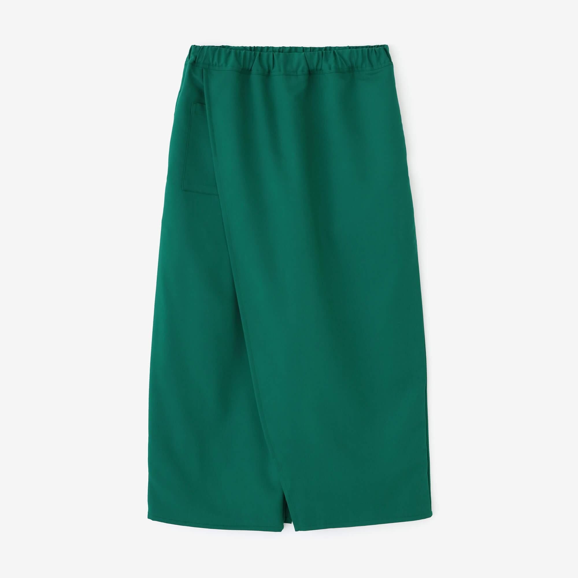 Shin Tencel Wrap Hakama Pants / Green