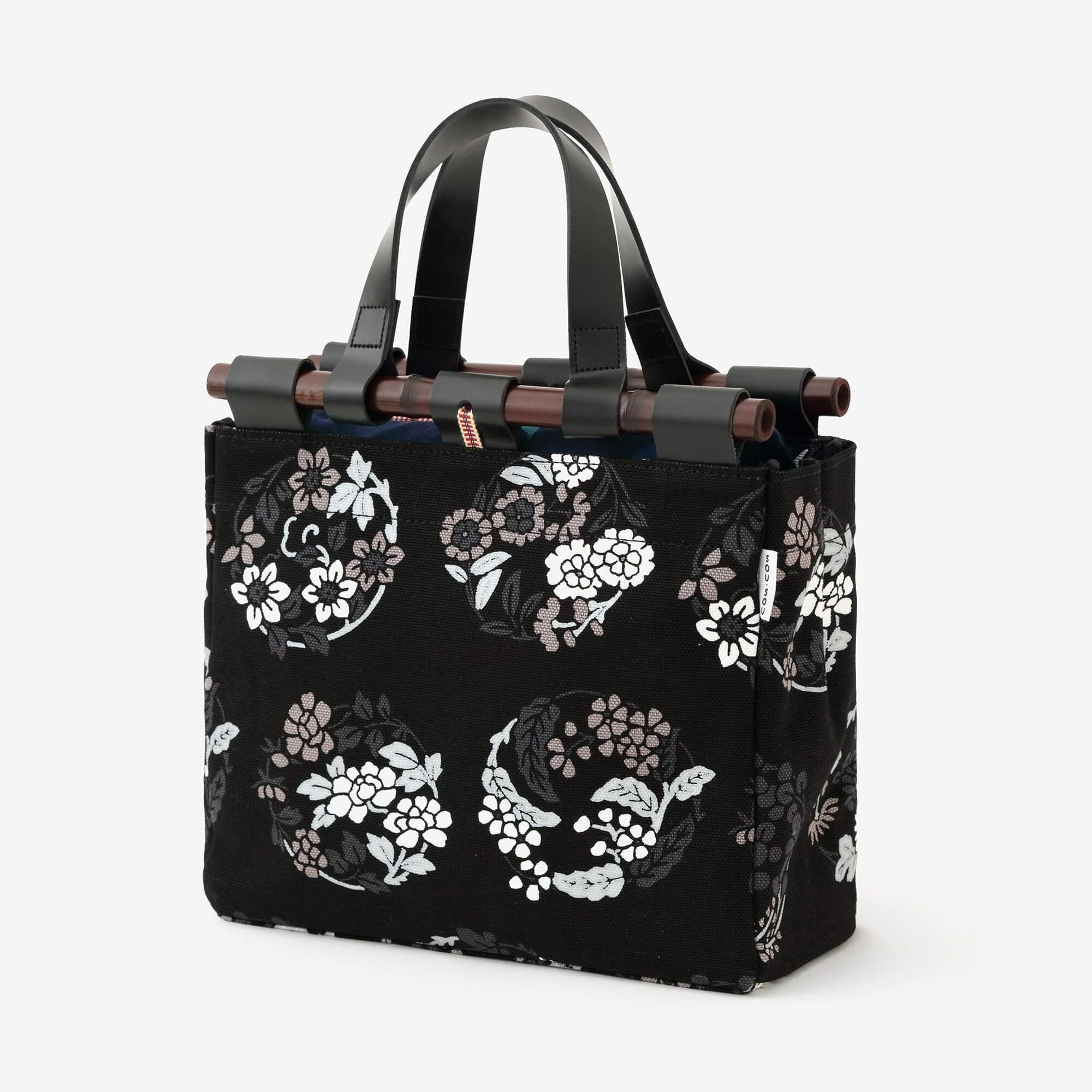 道行小筥(みちゆきこばこ) 染竹(そめだけ)/花丸文様(はなまるもんよう)2