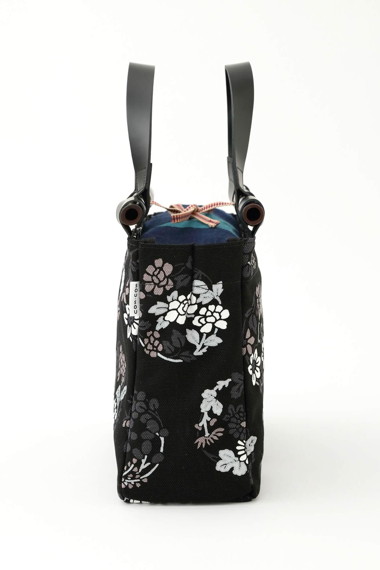 道行小筥(みちゆきこばこ) 染竹(そめだけ)/花丸文様(はなまるもんよう)2