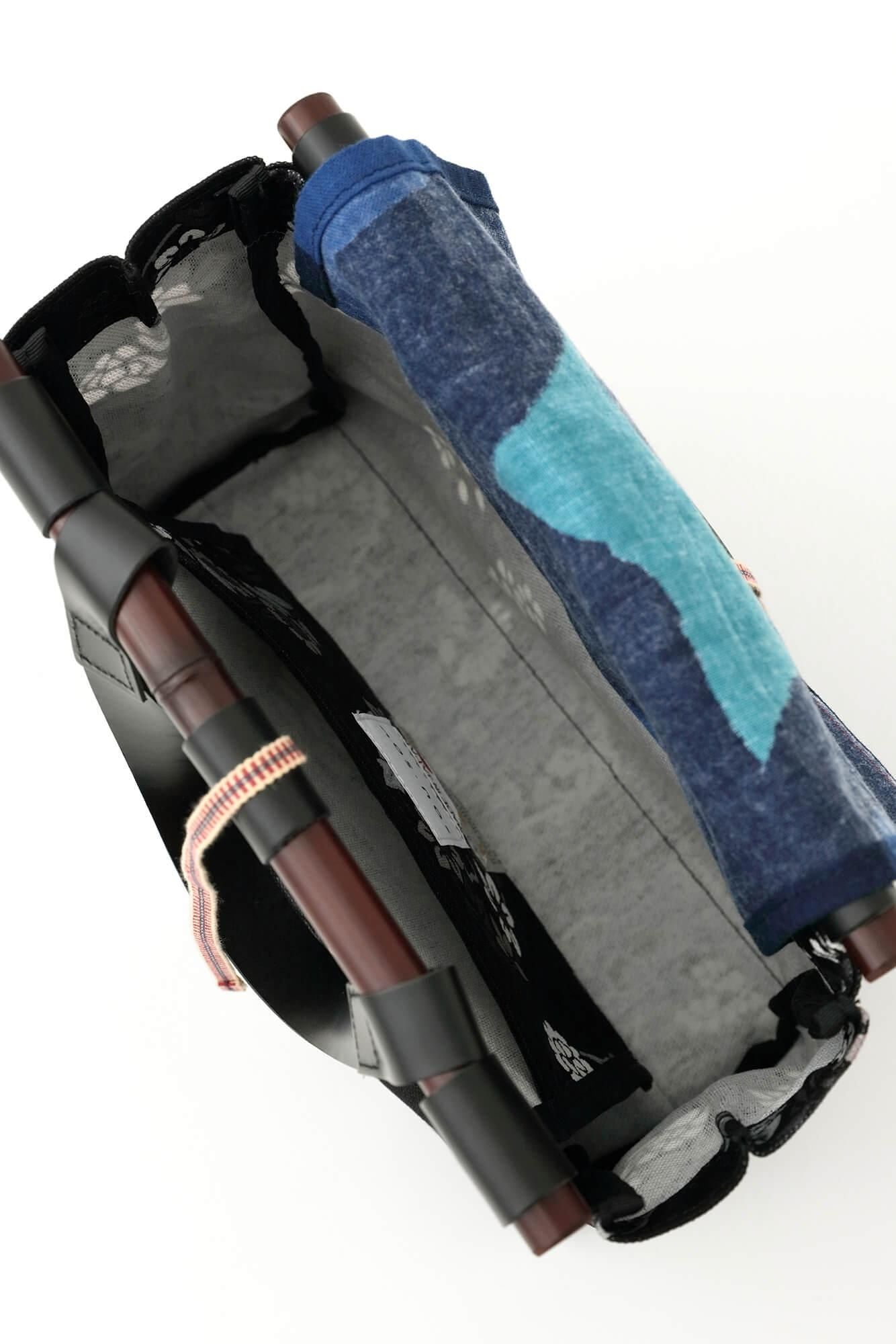 道行小筥(みちゆきこばこ) 染竹(そめだけ)/花丸文様(はなまるもんよう)2