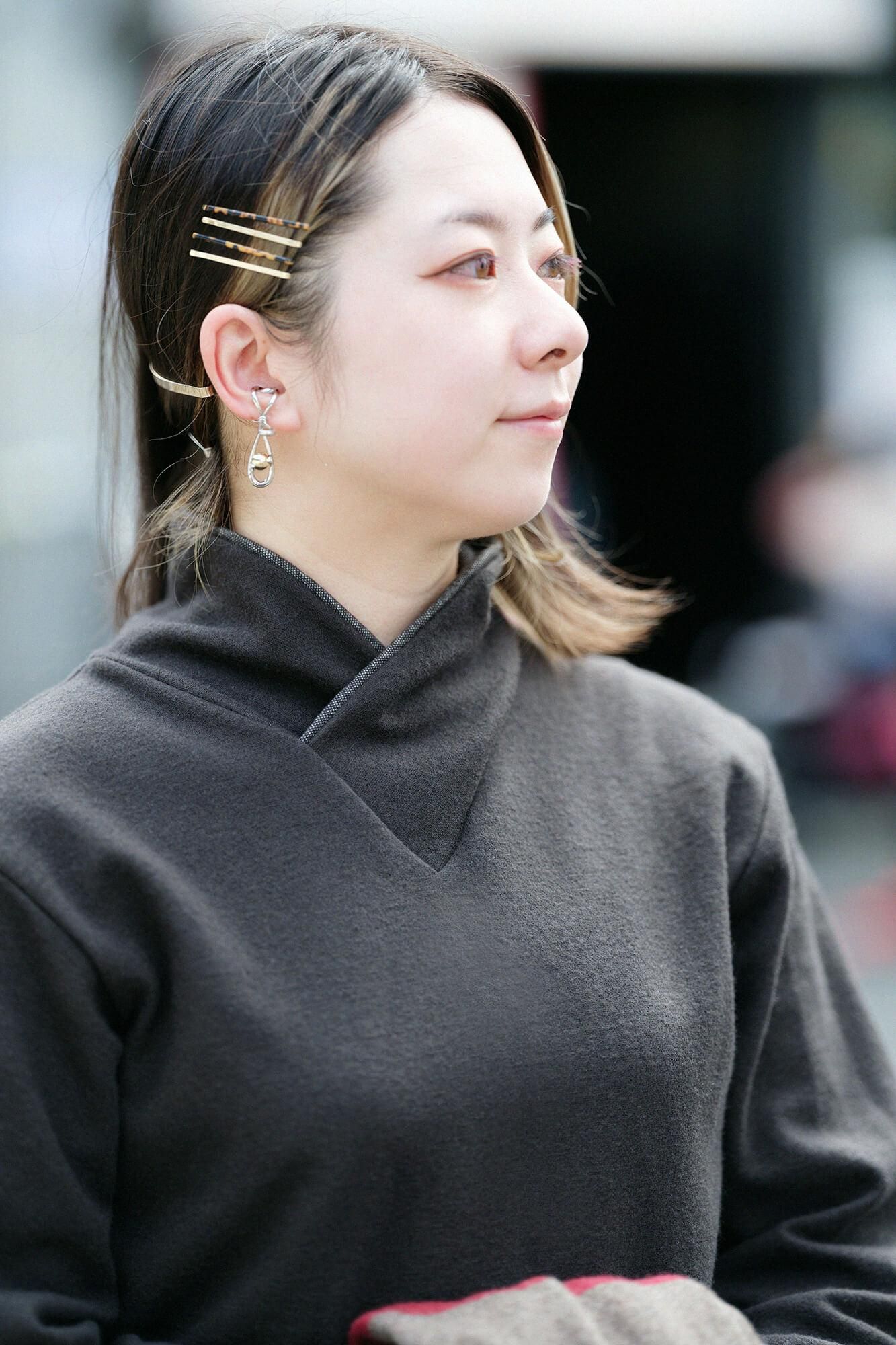 【net限定】モクロディ編 半衿秋声(はんえりしゅうせい)/憲法色(けんぽういろ)