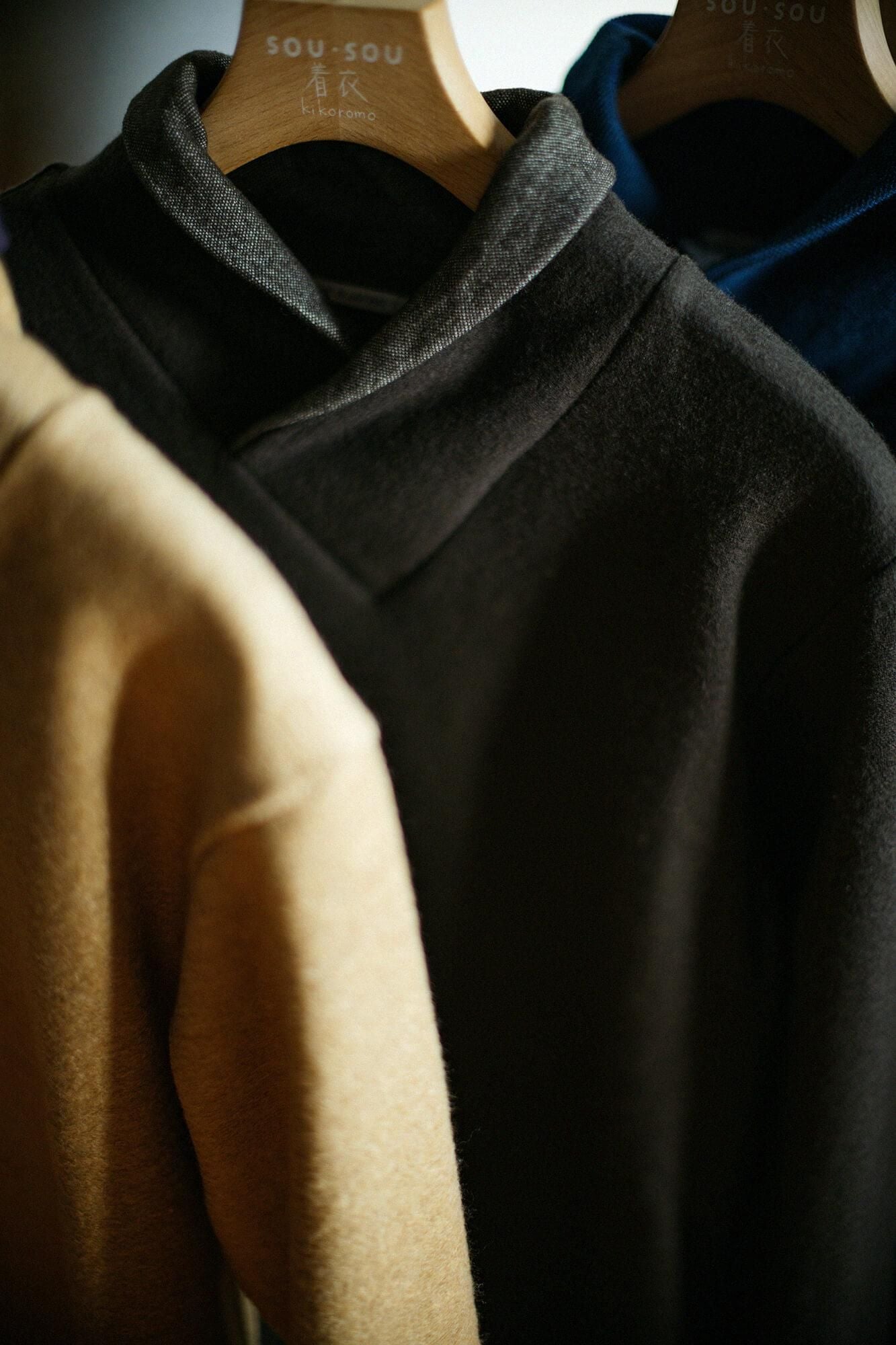 【net限定】モクロディ編 半衿秋声(はんえりしゅうせい)/憲法色(けんぽういろ)