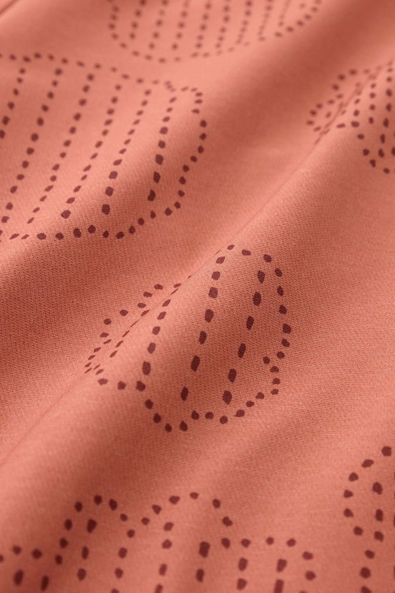 【官網限定】細起毛 斜紋織 窄版細腿褲/青花 珊瑚朱紅