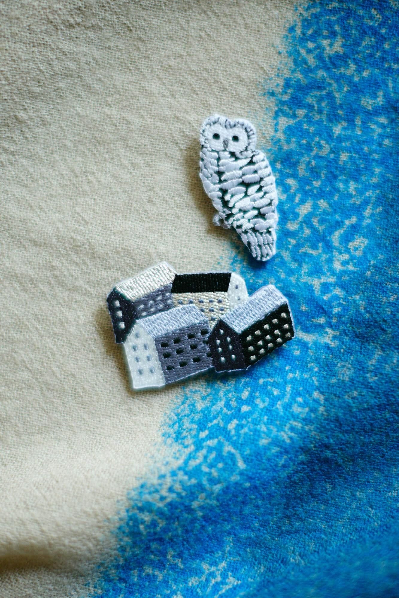 刺繍飾り(ししゅうかざり)/北の国 白夜(びゃくや)