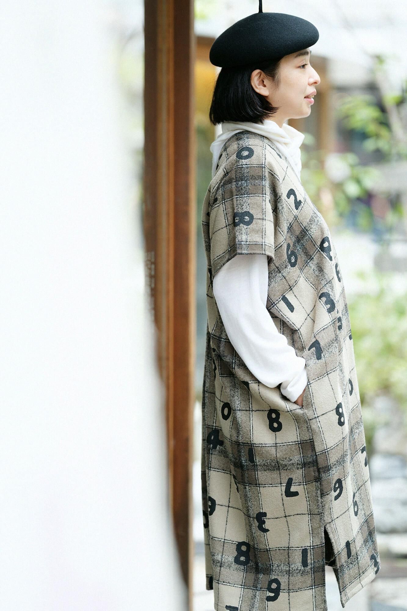 【online한정】소모 코우시오리 직사각형 원피스 후타츠미(둘)/SO-SU-U거꾸로 아쿠 이로