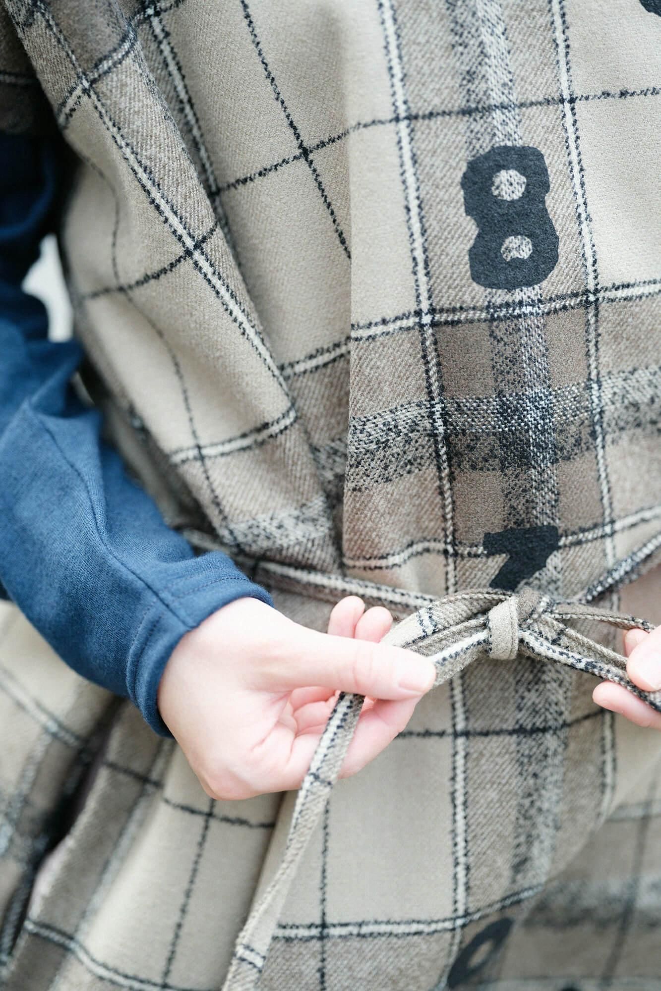 【online한정】소모 코우시오리 직사각형 원피스(Chohokei)/SO-SU-U거꾸로와 여백 아쿠 이로