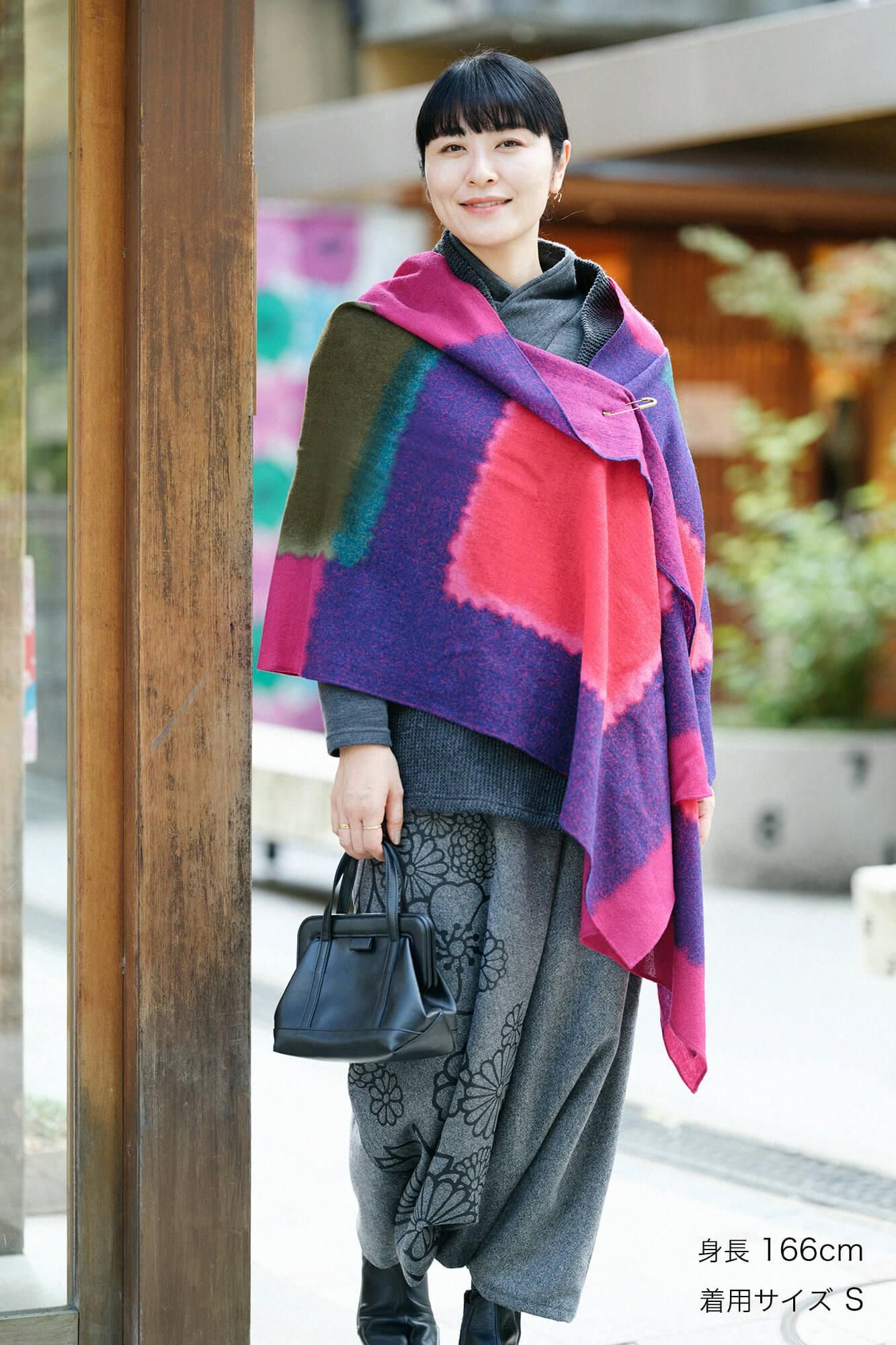 梳毛 富士(飛鼠褲)2.0/淡灰色×金襴緞子