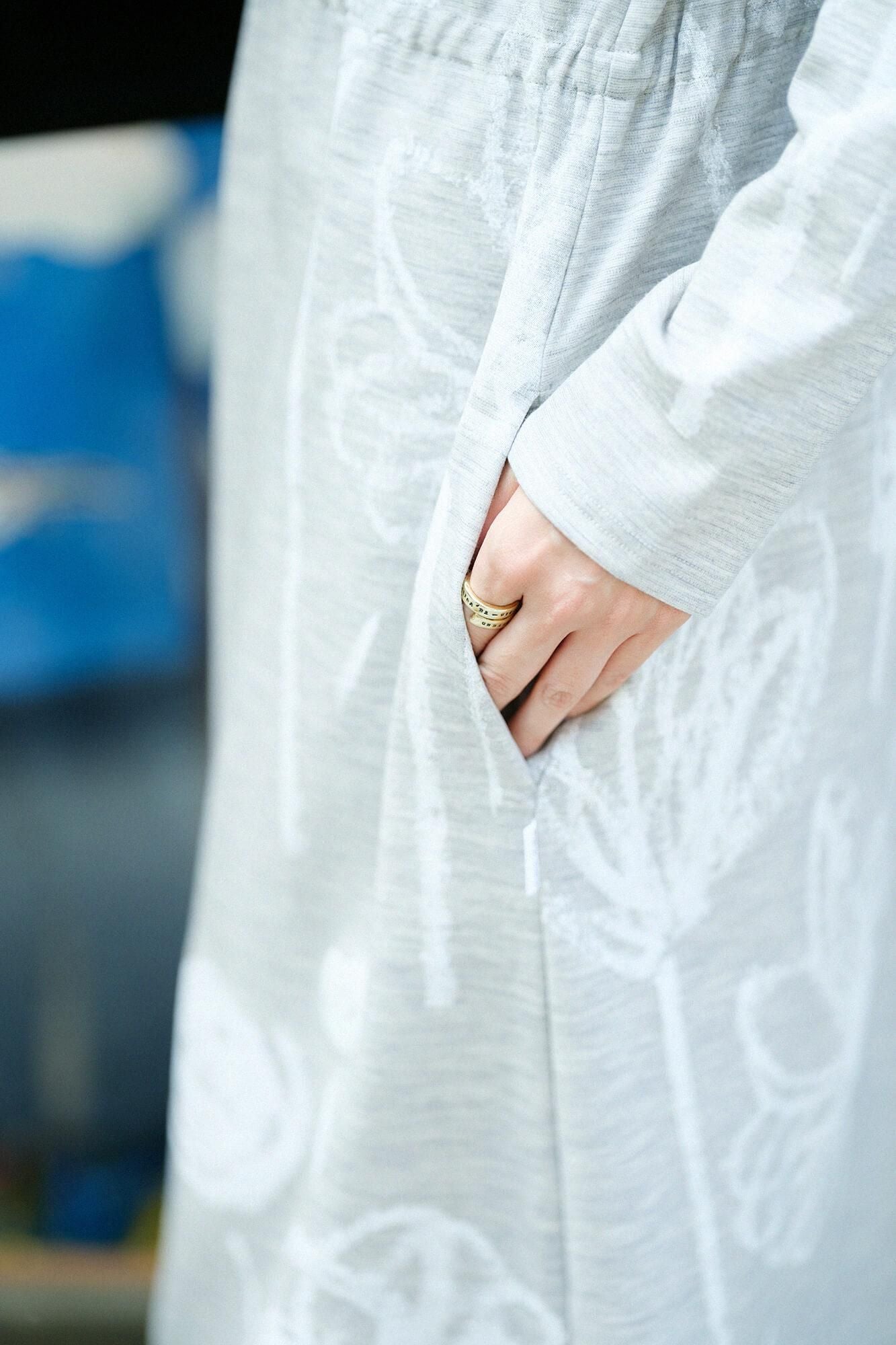 Édition double face peignée (Ryomen Ami) Sebafubi Nagagoromo / mokuhai moelleux