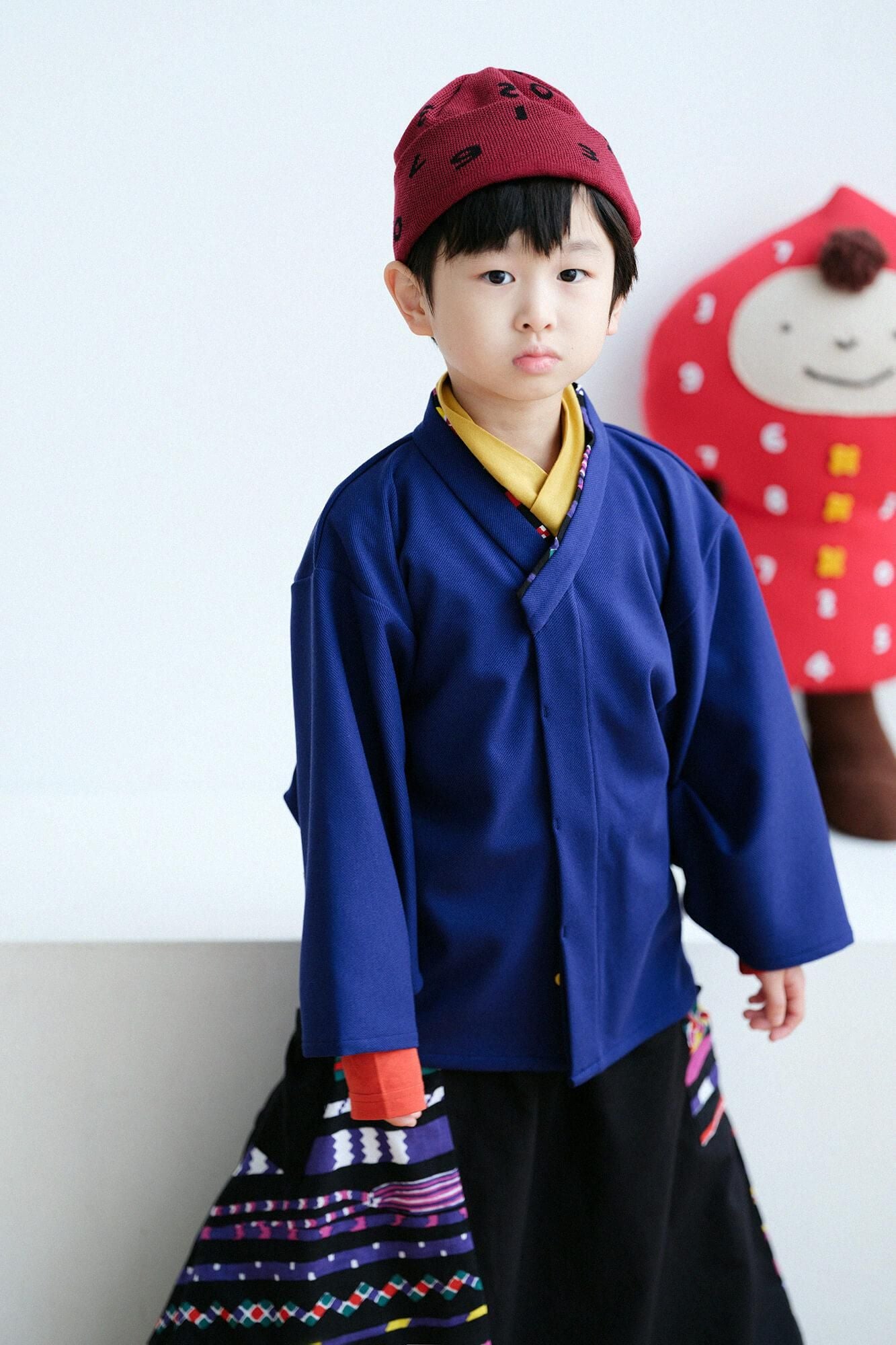 ● Kersey Aminaginata Haneri Shini/ Blue