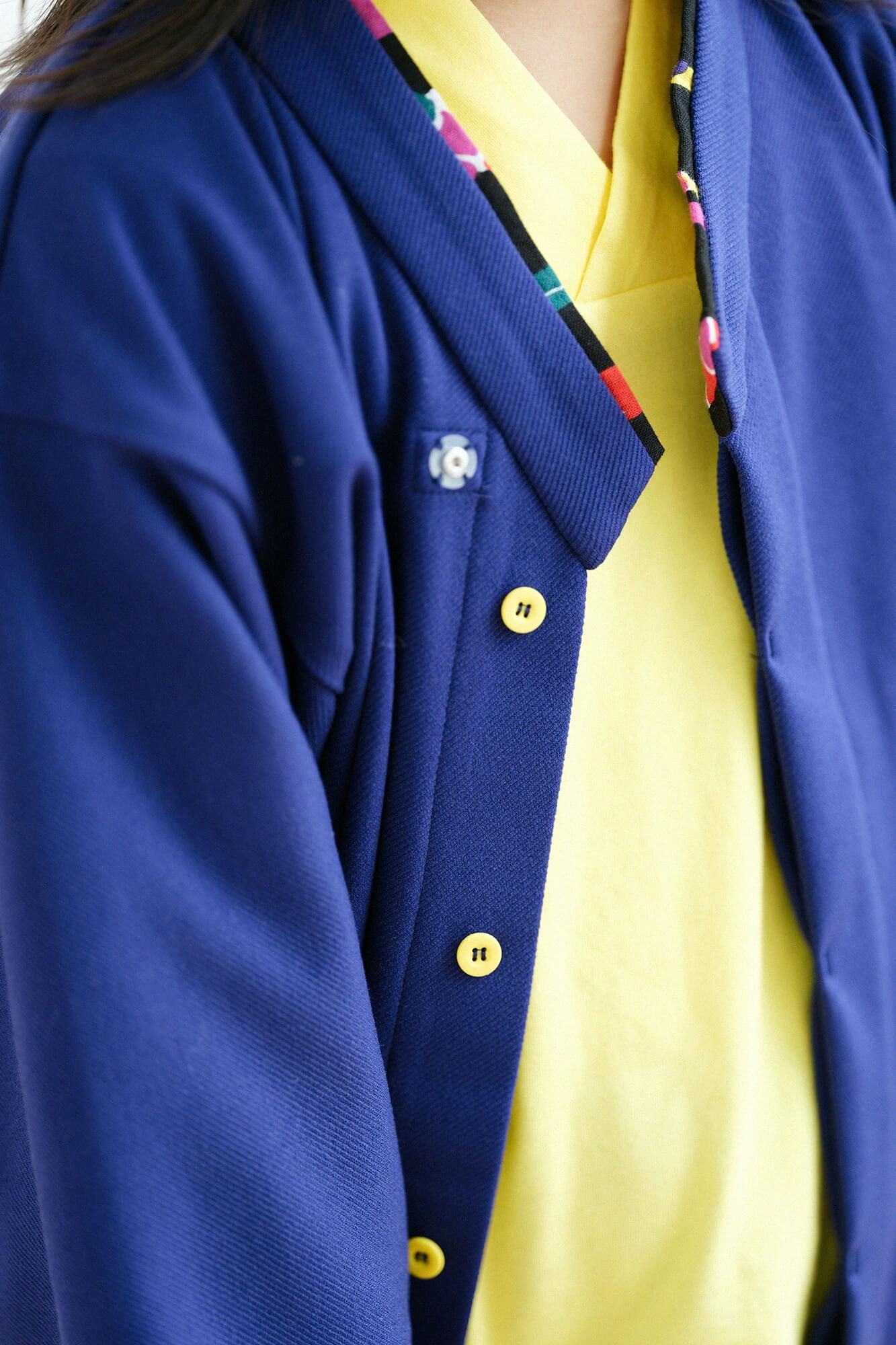 ● Kersey Aminaginata Haneri Shini/ Blue