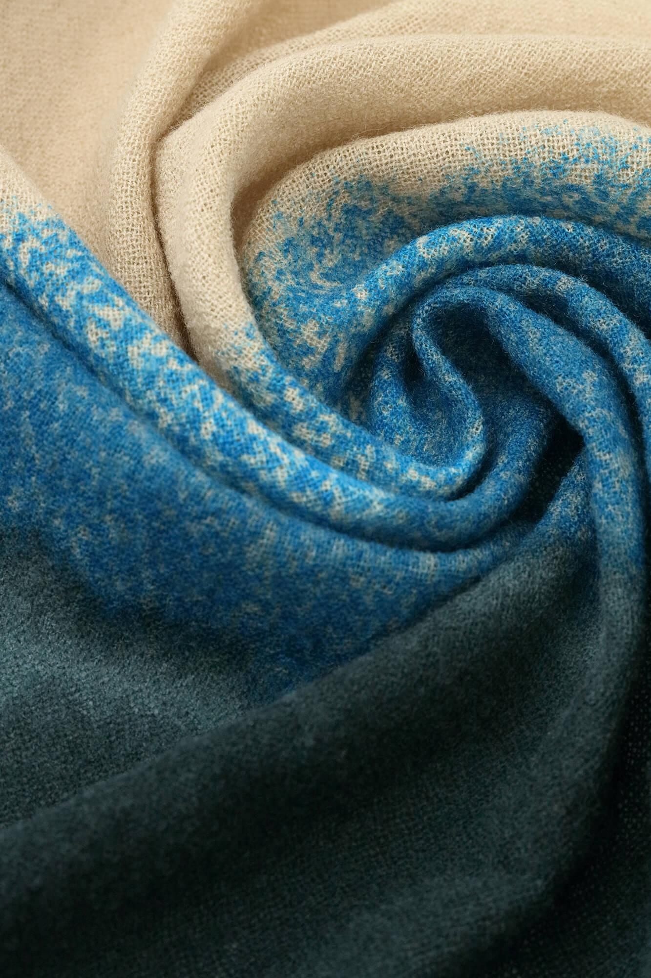 SOU・SOU×Hinata Hatae Scarf / Black Green×Beidge