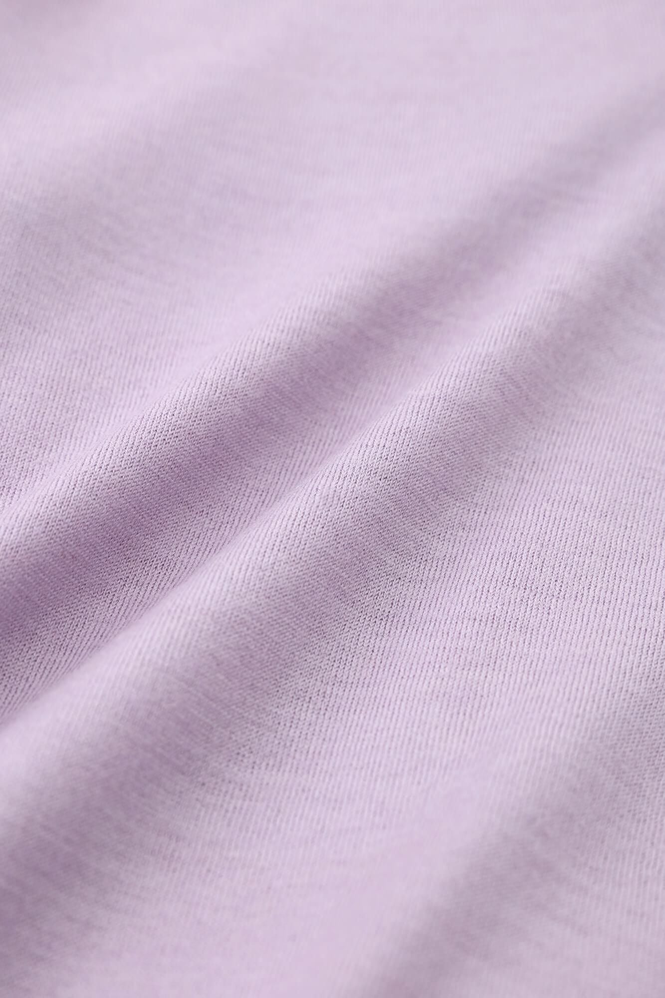 ウォッシャブルウール天竺 衿巻ジバン/紅藤色(べにふじいろ)