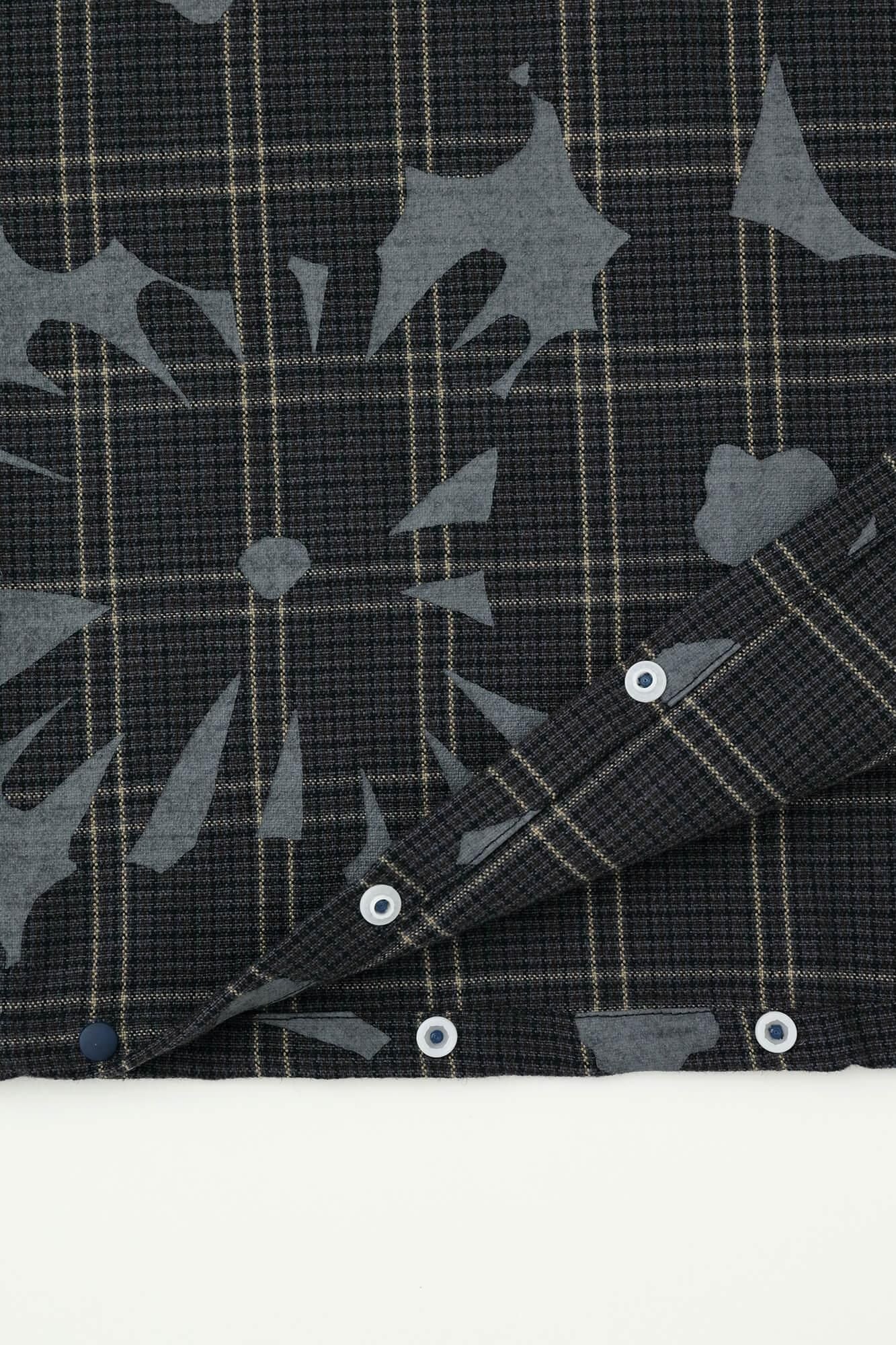 【◯预订】羊毛 x 亚麻混纺格纹 H.N.BIKE One Piece / Easygoing(*预计 12 月 2 日左右发货)