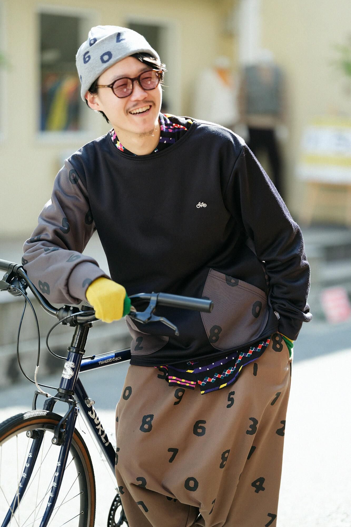 봄버 히트(R) 보트 넥 셔츠/네이비 블랙 xSO-SU-U