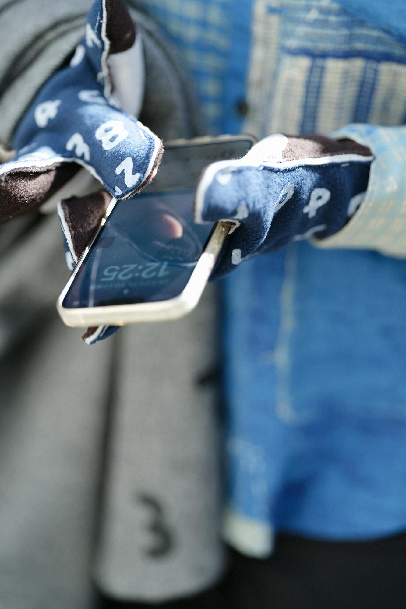 あっちグローブ touch/SO-SU-U昆(こん) 上下(しょうか) 濃紺(のうこん)