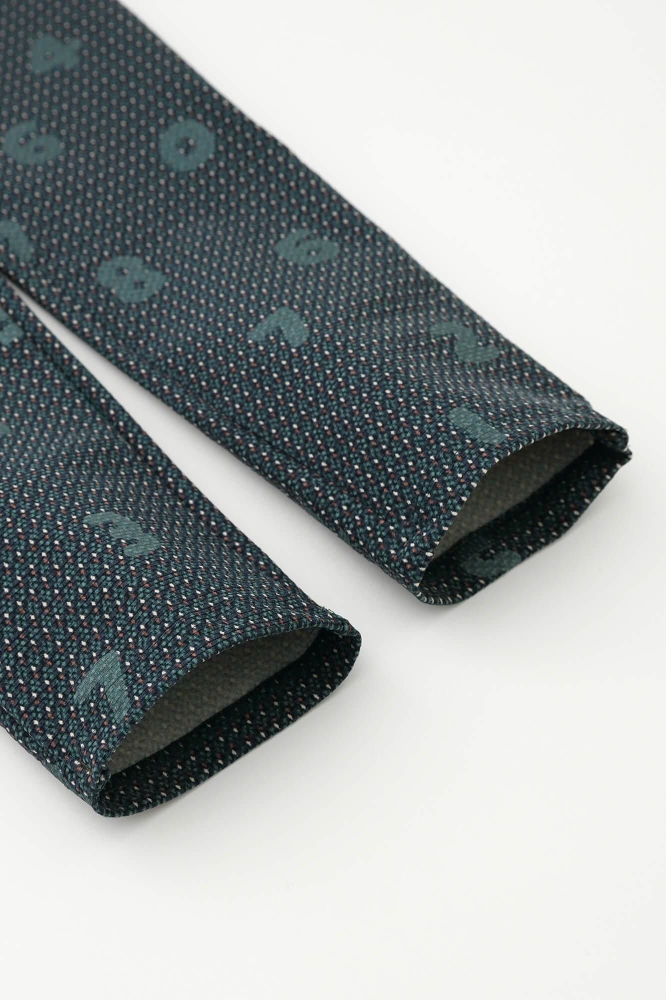 【net limited】Jacquard Knit(Ami) Fine Pattern(Hishikomon) Slim-type Leggings Pants/SO-SU-U