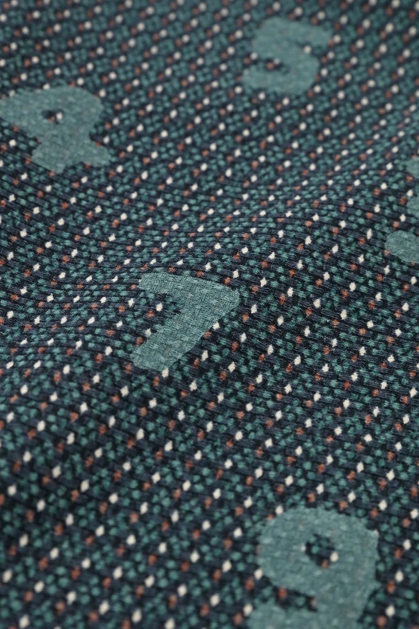 【net limited】Jacquard Knit(Ami) Fine Pattern(Hishikomon) Slim-type Leggings Pants/SO-SU-U