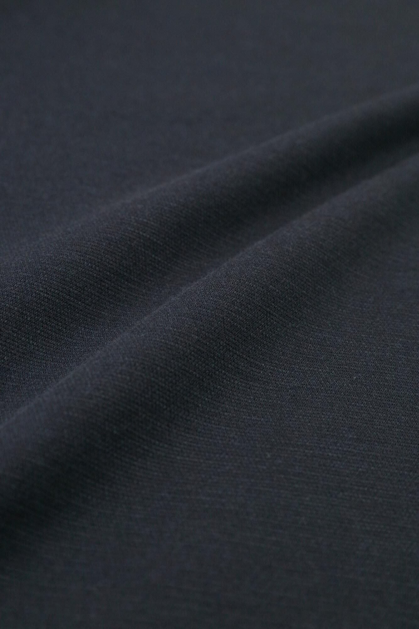 【預購】Soft Thermo(R) 內起絨船領 長袖連身裙 超長版/暗藍色(※預計於12月9日左右發貨)