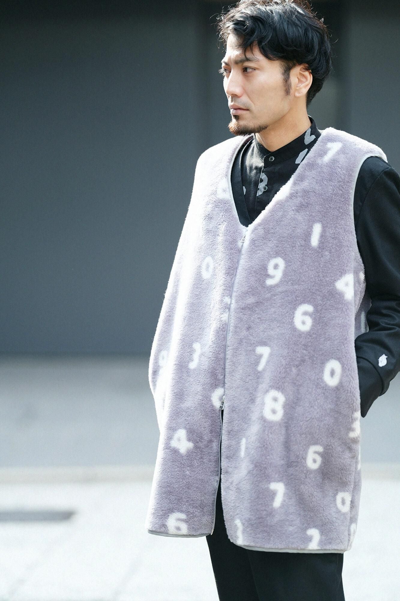 SOU・SOU×羅曼司小杉 毛毯 長背心/SO-SU-U十數