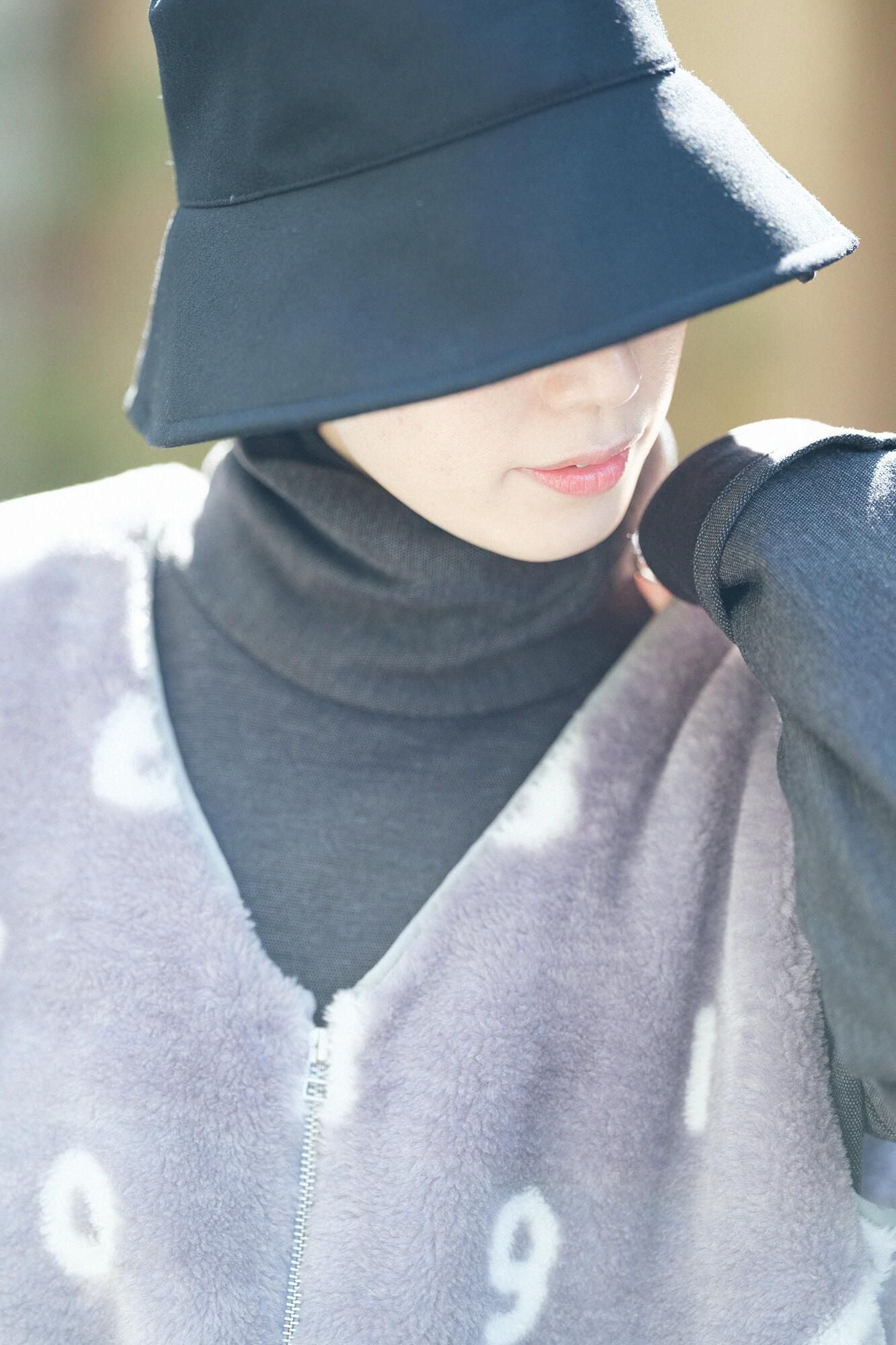 SOU・SOU×羅曼司小杉 毛毯 長背心/SO-SU-U十數