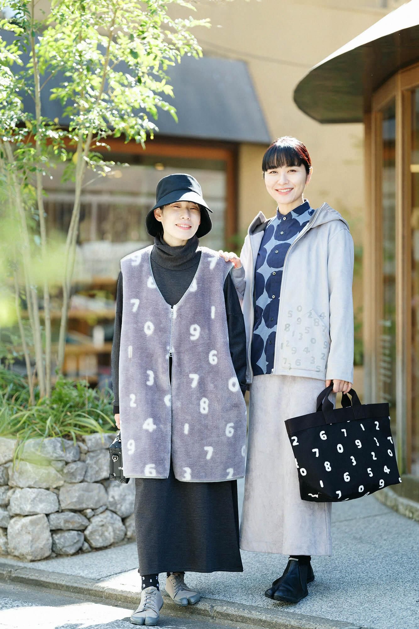 SOU・SOU×羅曼司小杉 毛毯 長背心/SO-SU-U十數