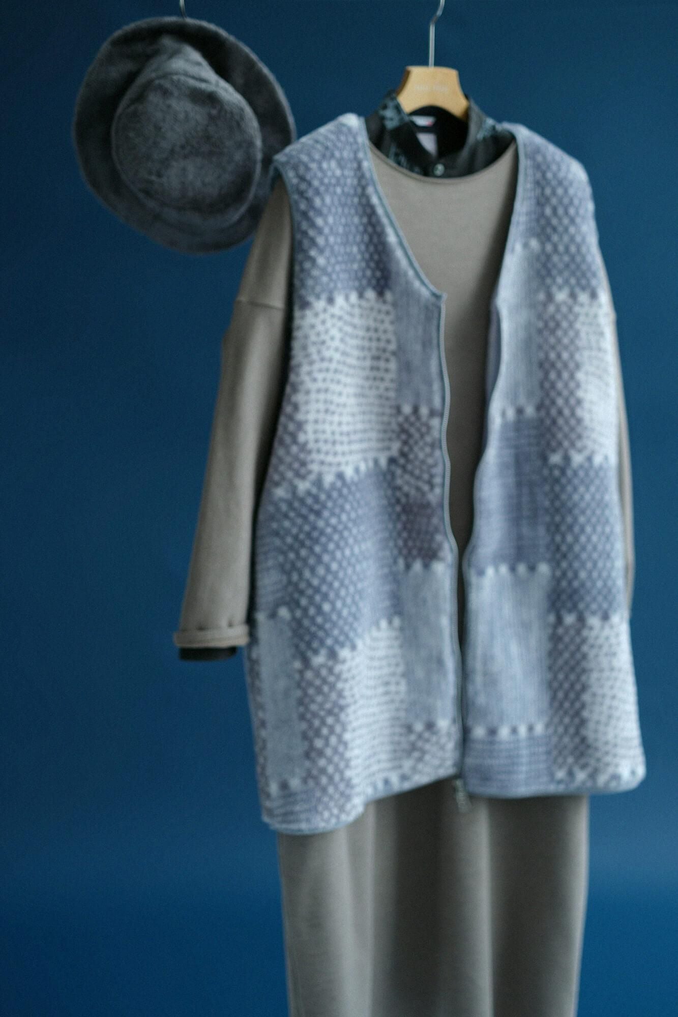 SOU・SOU×ロマンス小杉 ブランケット チュニックベスト/間がさね(まがさね)