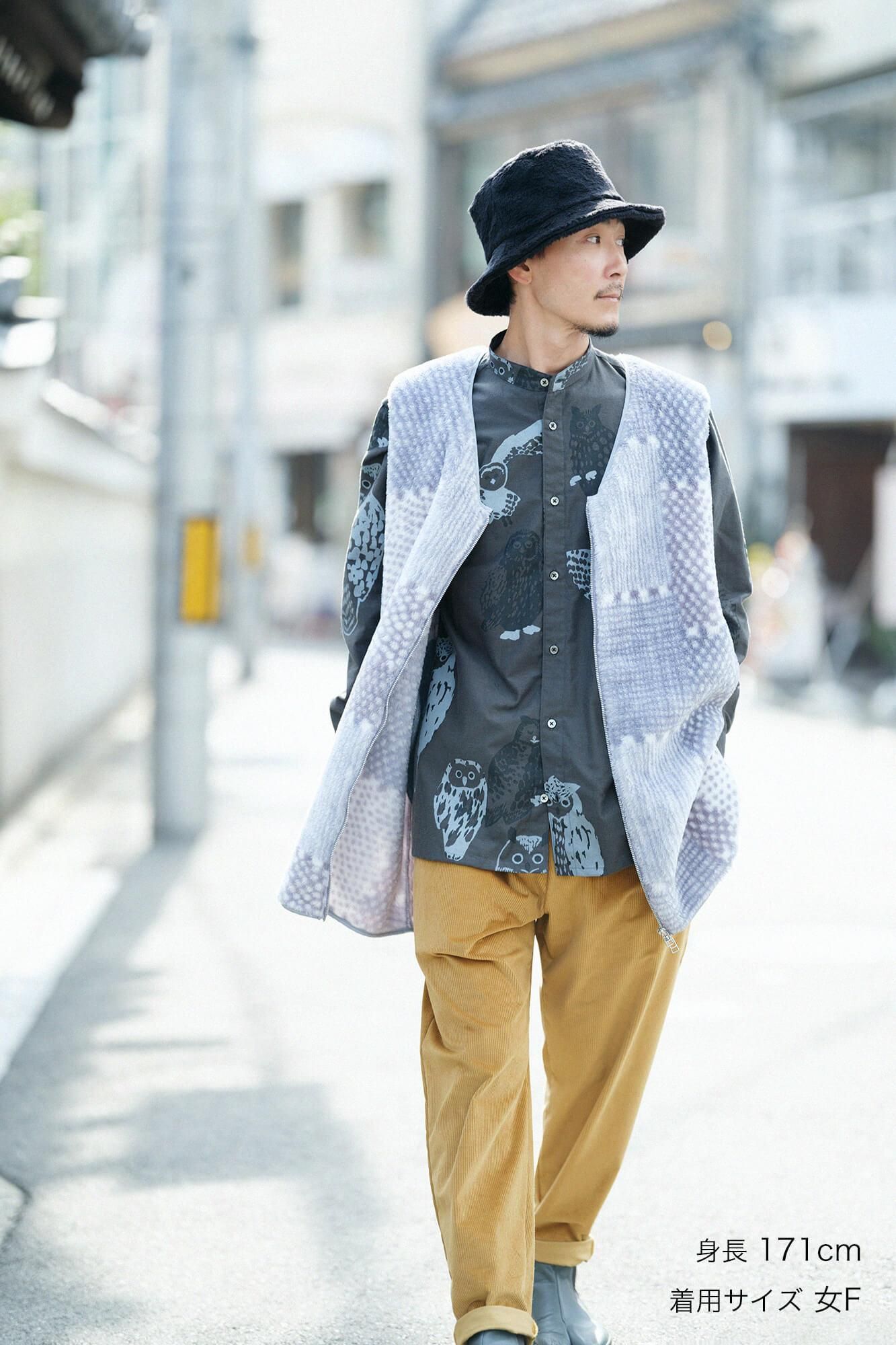 SOU・SOU×ロマンス小杉 ブランケット チュニックベスト/間がさね(まがさね)