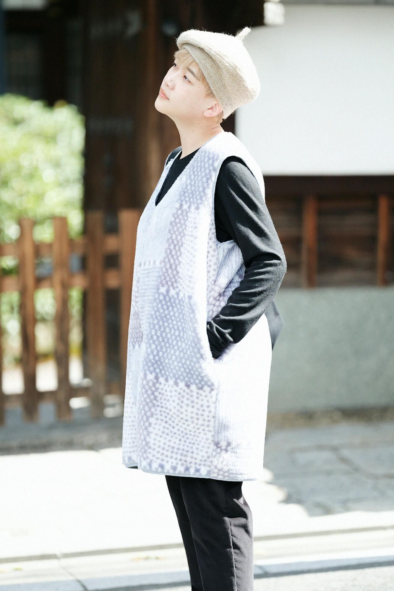 SOU・SOU×ロマンス小杉 ブランケット チュニックベスト/間がさね(まがさね)