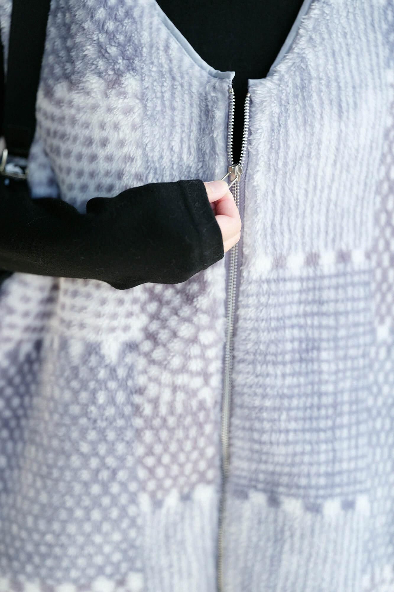 SOU・SOU×ロマンス小杉 ブランケット チュニックベスト/間がさね(まがさね)