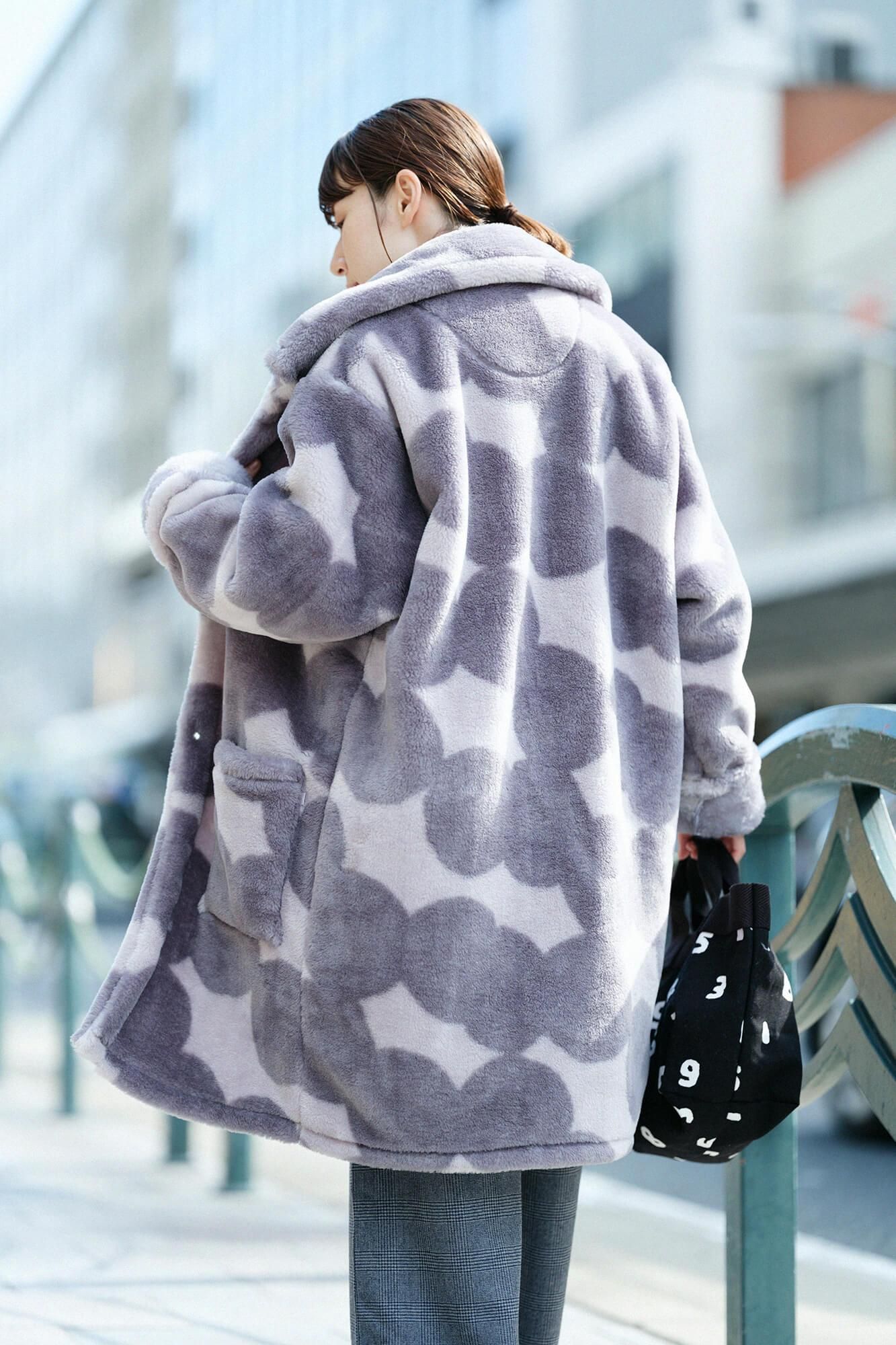 【Pre-order】【net Limited】SOU・SOU×Romance Kosugi Blanket Robe/Ankotama(※Scheduled to be shipped around Dec 9)