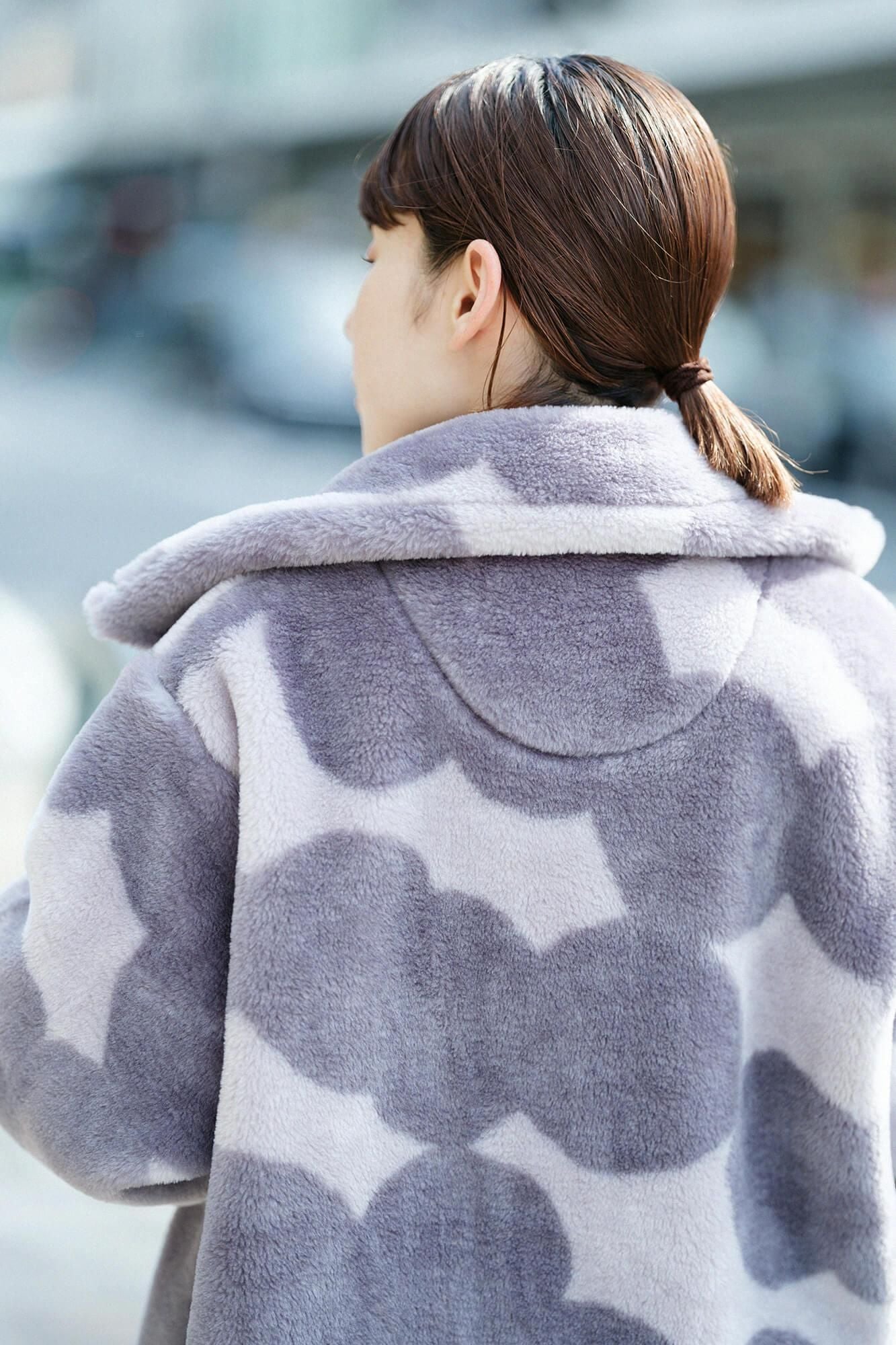 【Pre-order】【net Limited】SOU・SOU×Romance Kosugi Blanket Robe/Ankotama(※Scheduled to be shipped around Dec 9)