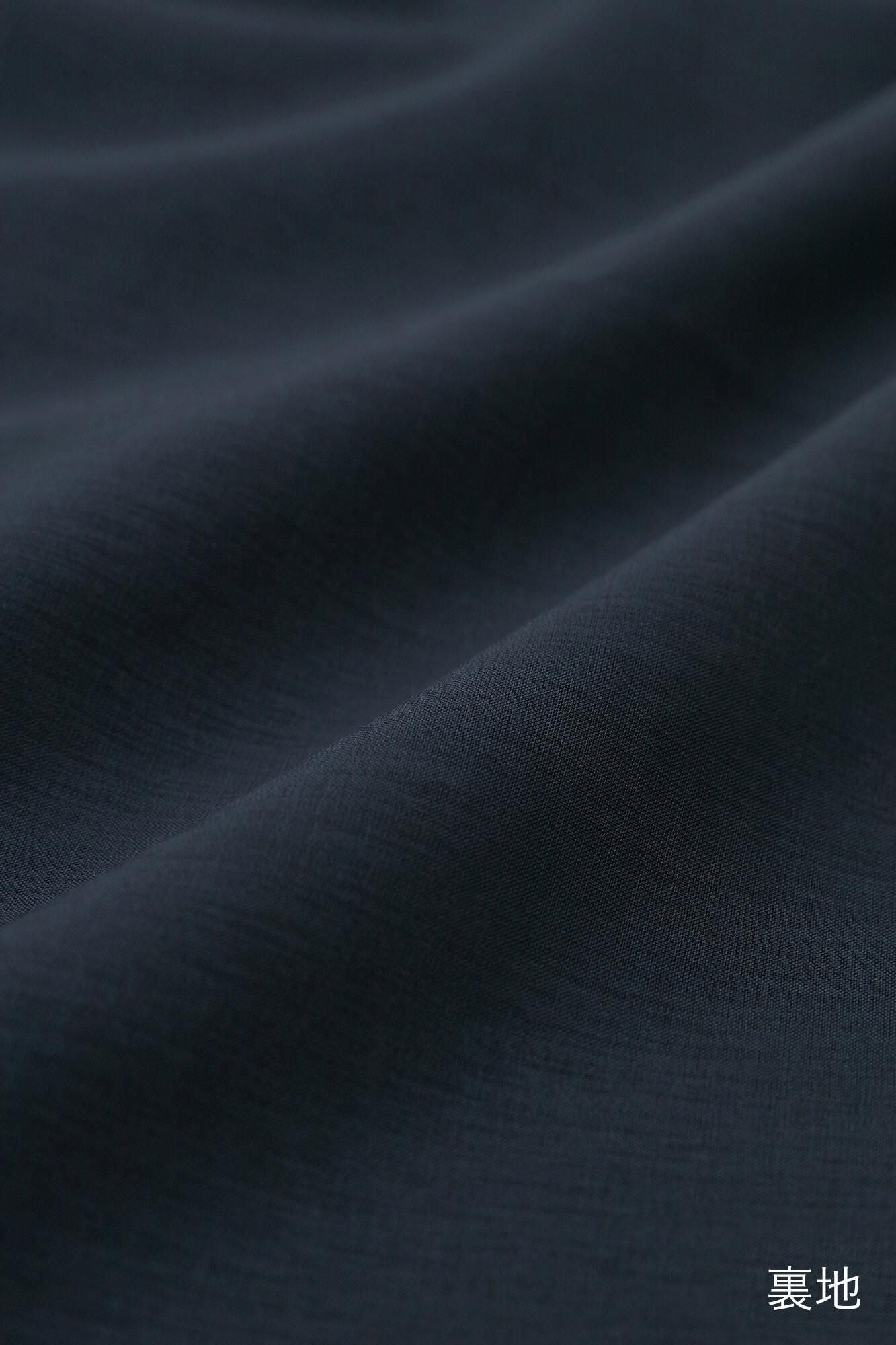 Houndstooth Check Long Sleeve Tunic / Dark Navy