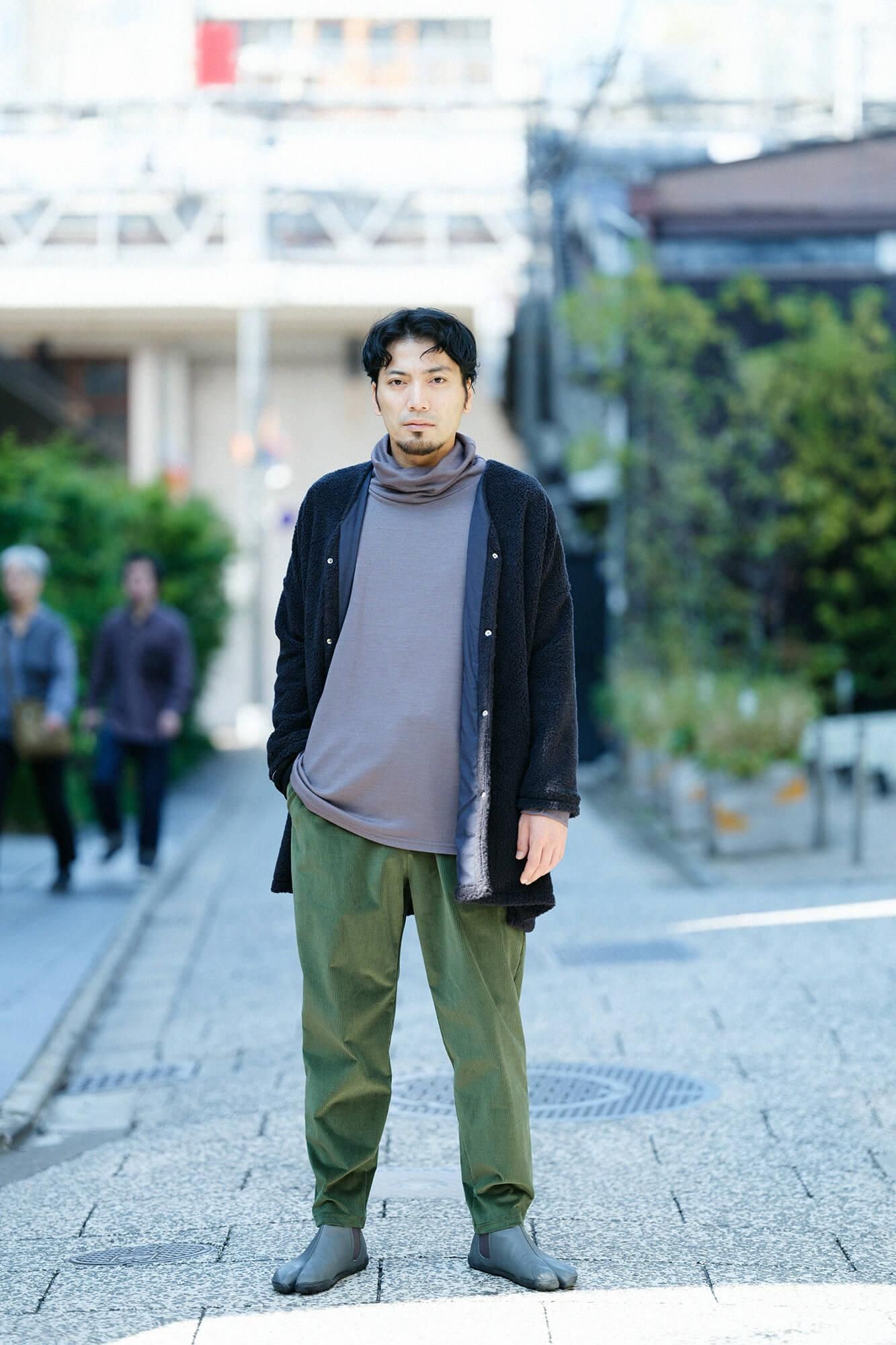 【預購】平針織 可洗羊毛 造型高領L/S長版上衣/灰炭色(※預計於12月9日左右發貨)