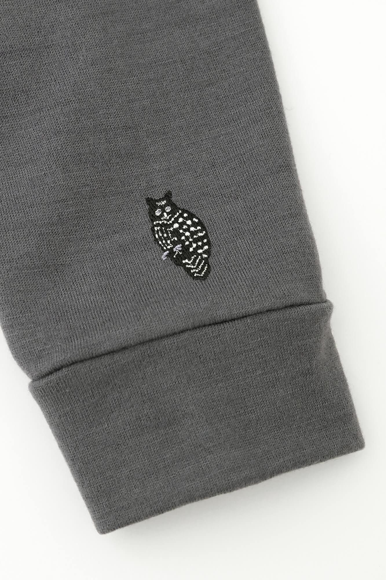 【預購】平針織 可洗羊毛 造型高領L/S長版上衣/灰炭色(※預計於12月9日左右發貨)