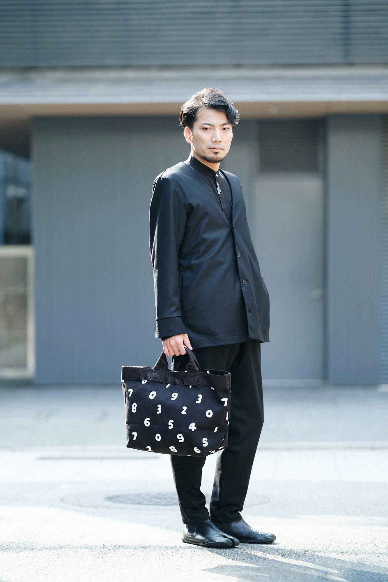 Y.トート B4/SO-SU-U 濡羽色(ぬればいろ)×つくも