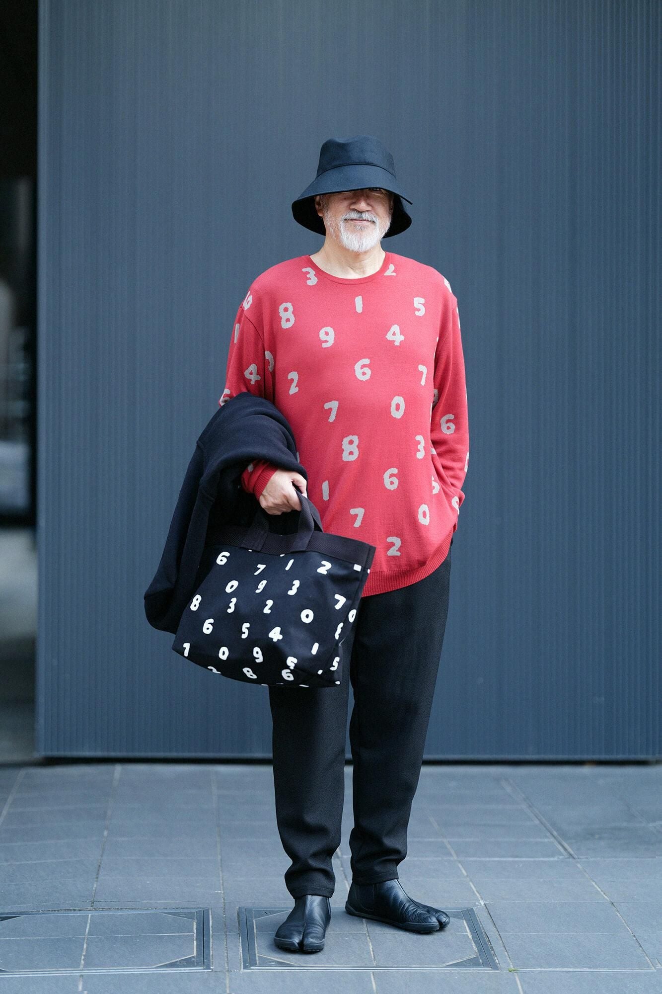 Y.トート B4/SO-SU-U 濡羽色(ぬればいろ)×つくも