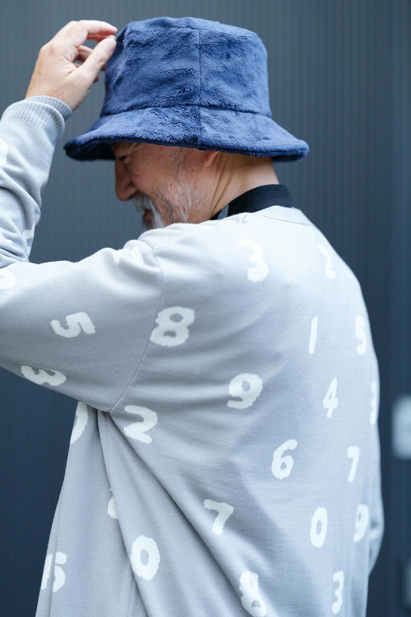 ボアハット/濃紺(のうこん)×SO-SU-U昆(こん)