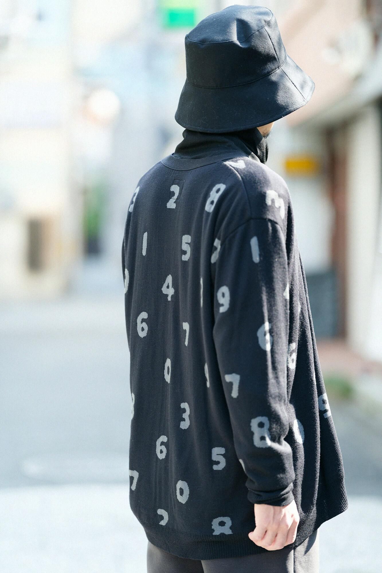 【預購】Super 140's 緹花針織外套/SO-SU-U十數 黑色(※預計於12月9日左右發貨)