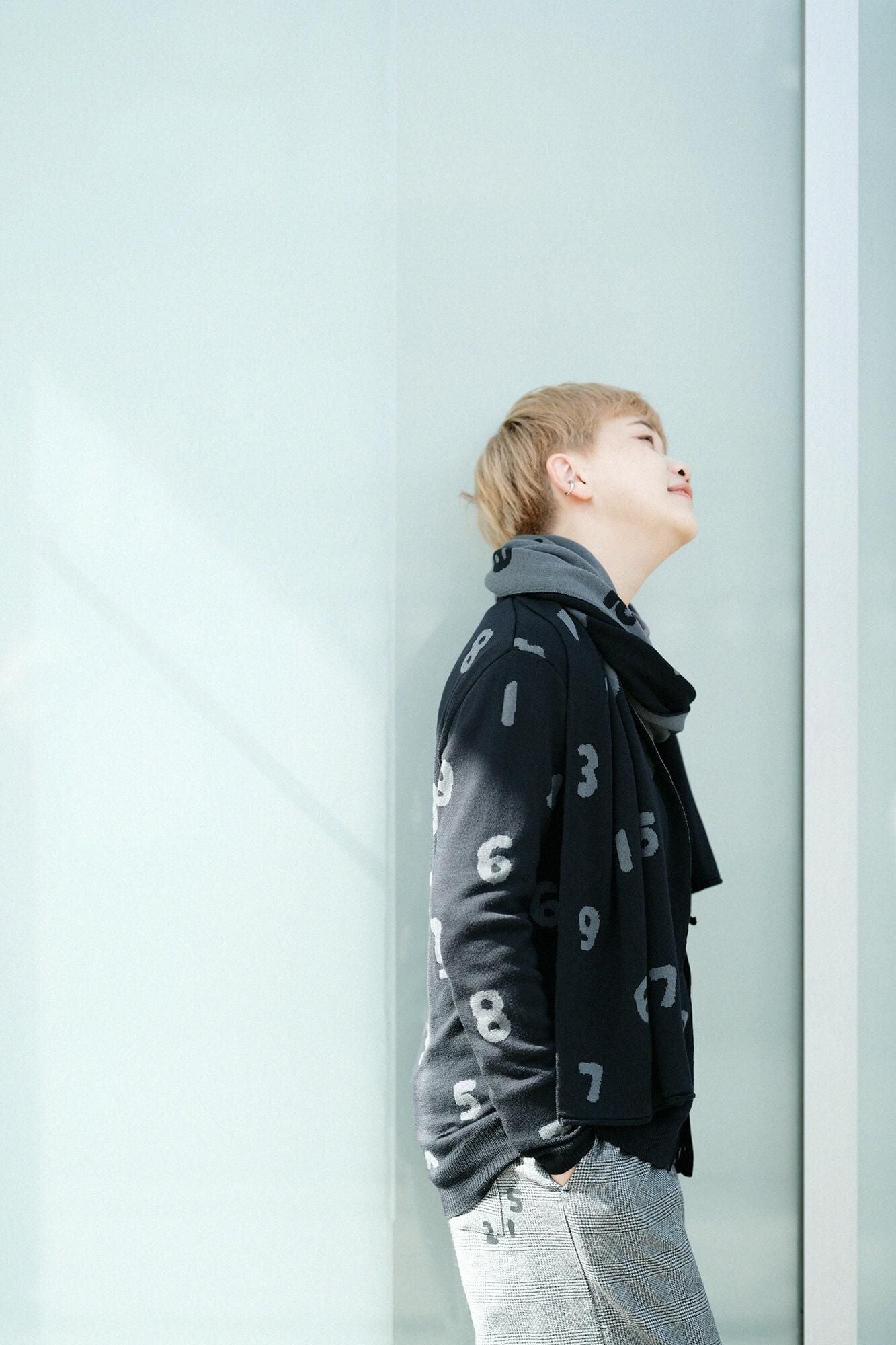 【預購】Super 140's 緹花針織外套/SO-SU-U十數 黑色(※預計於12月9日左右發貨)