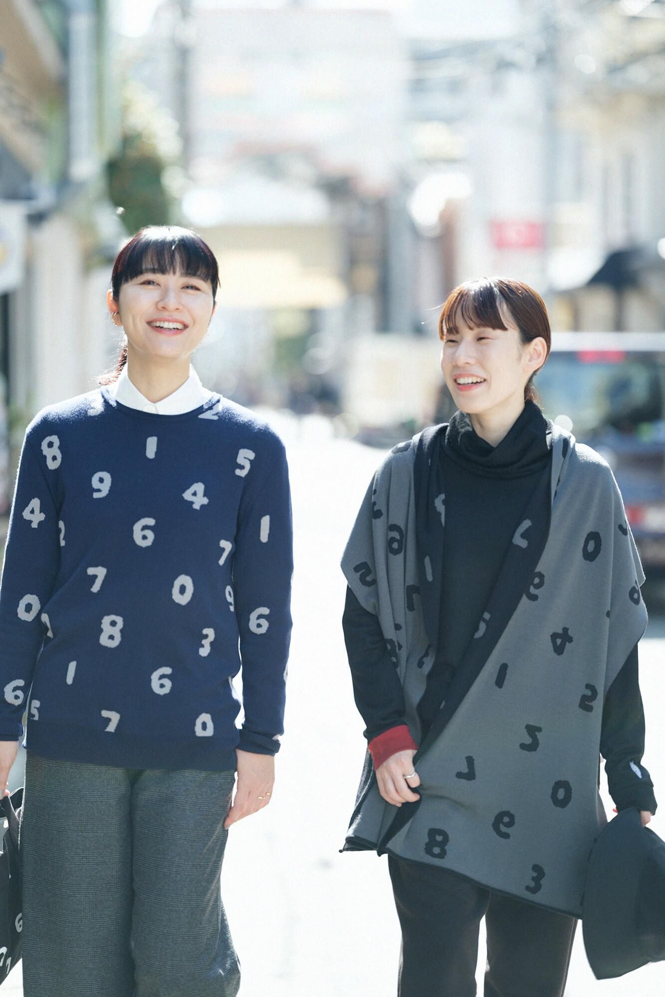 スーパー140'sジャカード マフラー/SO-SU-U 濡羽色(ぬればいろ)