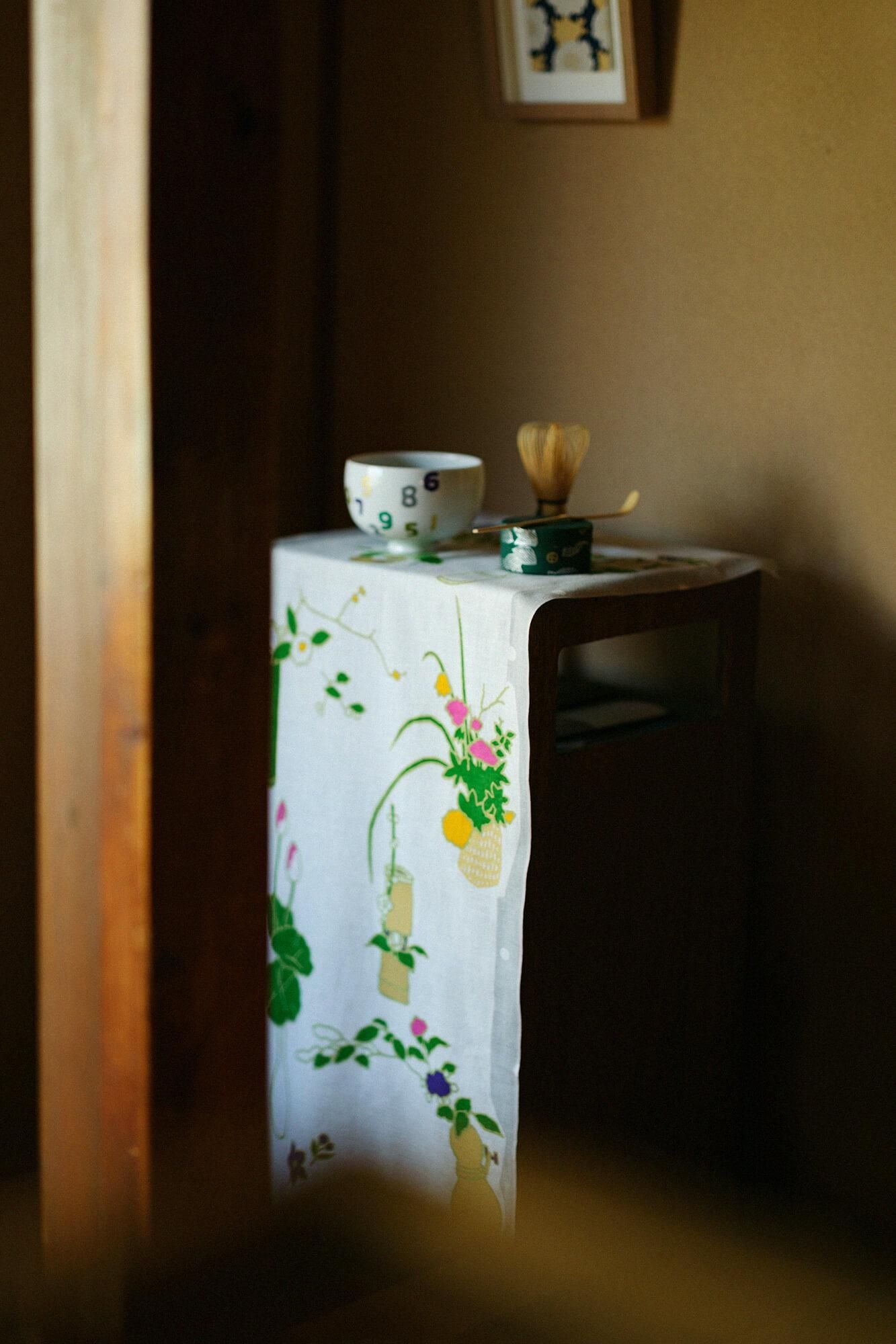 ISE Cotton Textile Tenugui / Chabana