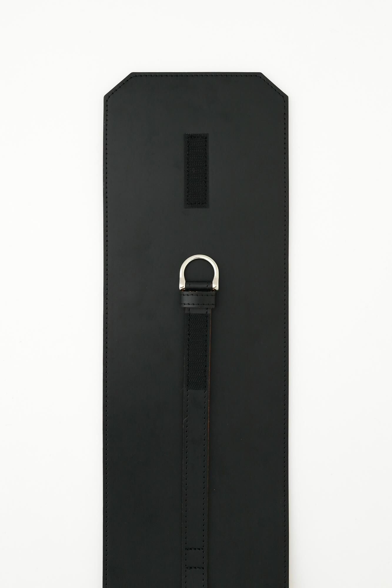 Leather Obi Belt / Black 2