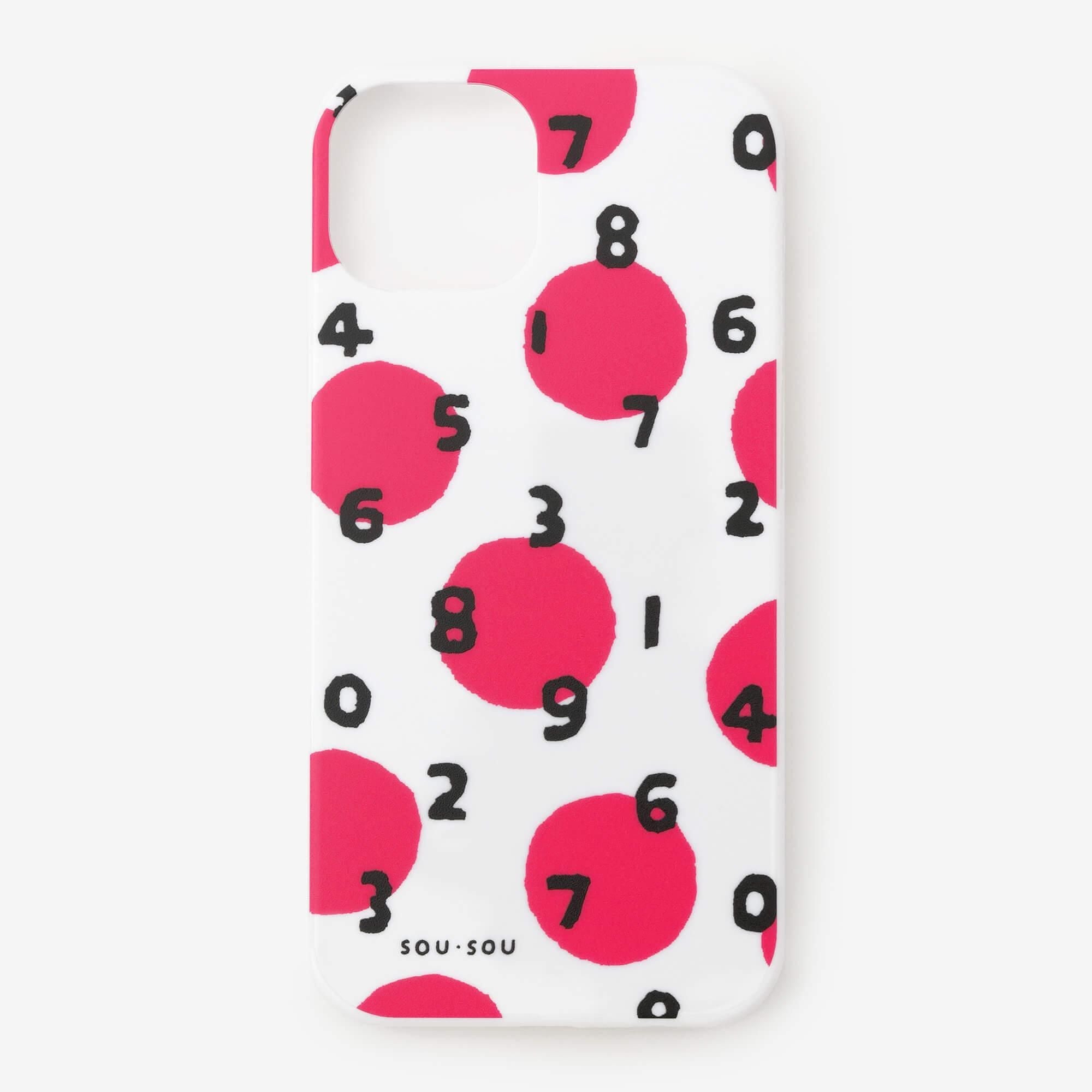 iPhone Cover Case / SO-SU-U and Polka Dots