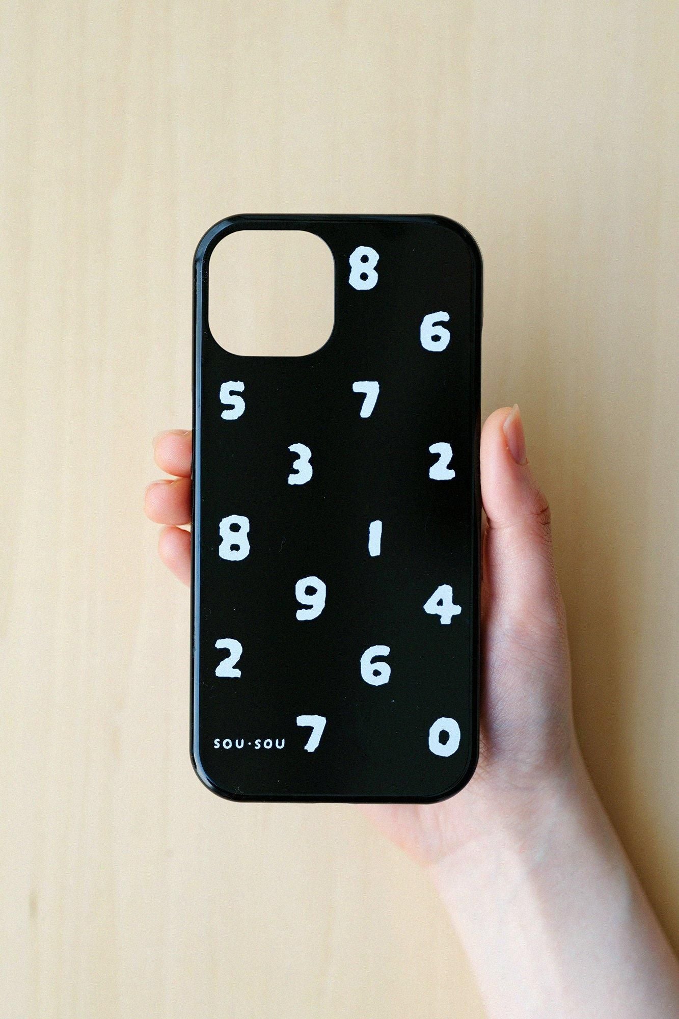 iPhone Cover Case / SO-SU-U Black