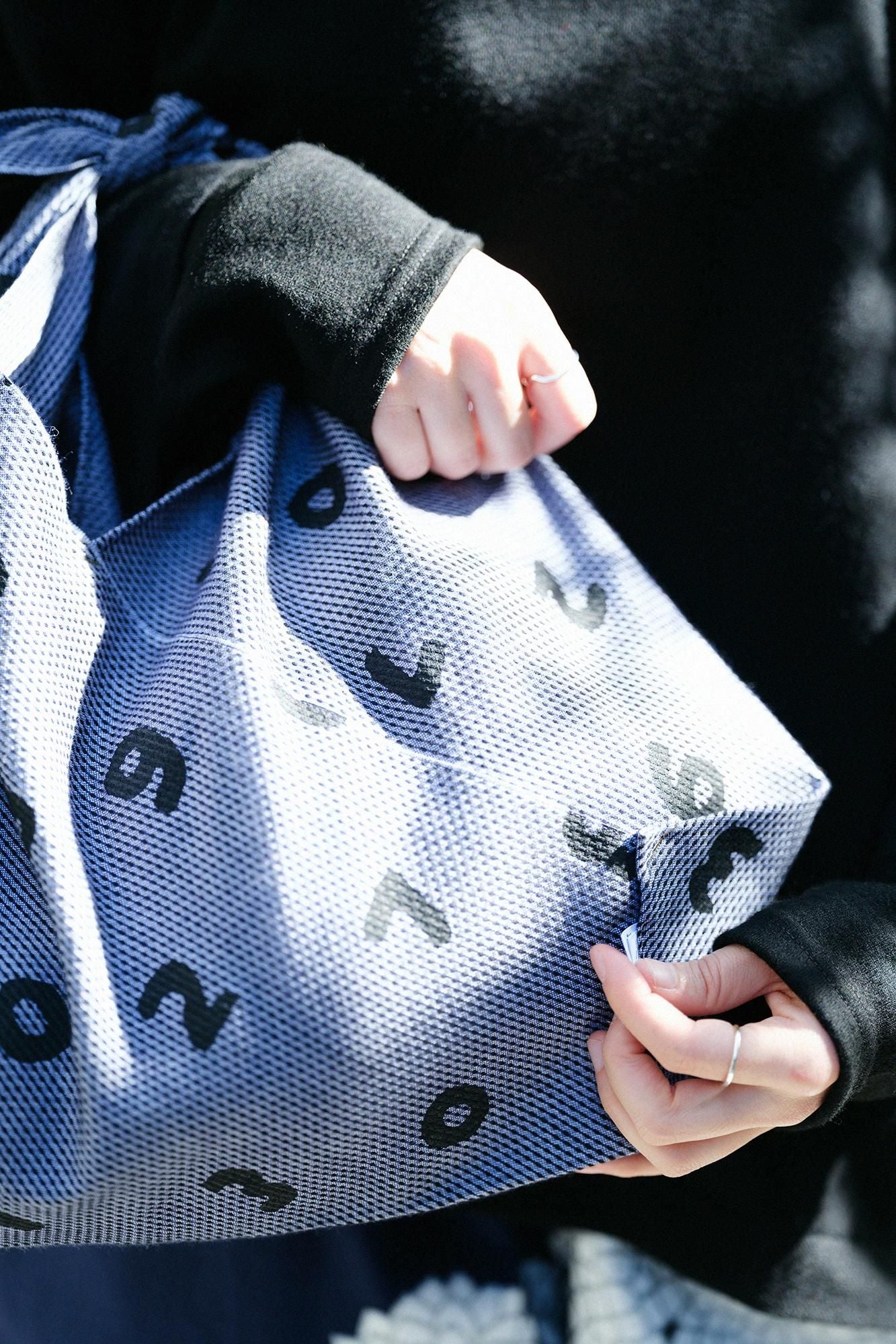 知多木綿 先染刺子 小巾折 穏(こはばおり おだやか)/SO-SU-U