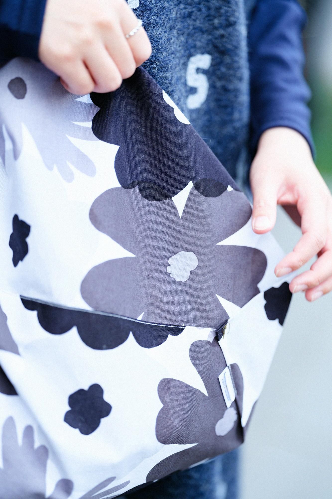 知多木綿 20/20 小巾折 穏(こはばおり おだやか)/おおらかとりどり