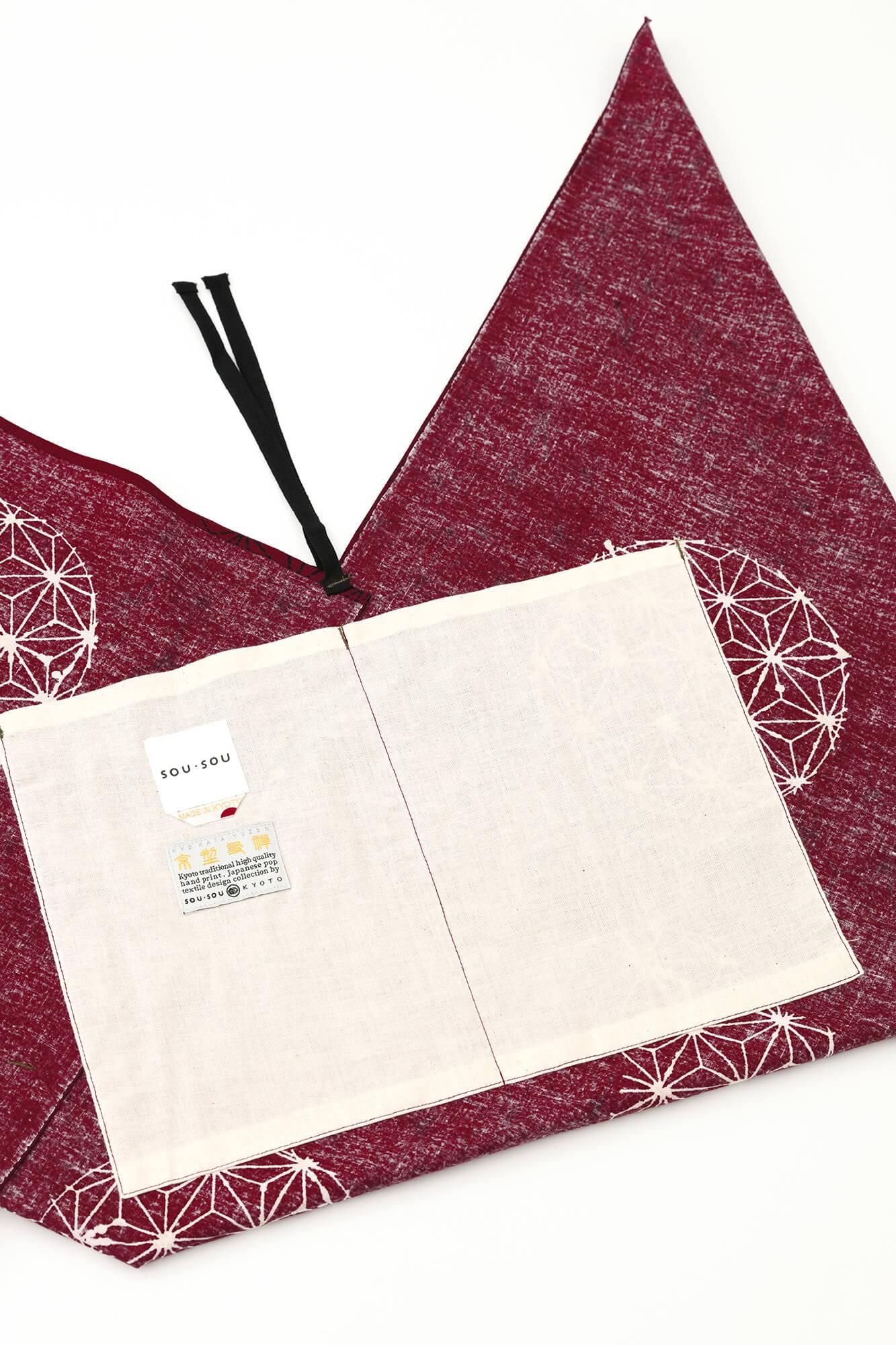 知多木綿 20/20 小巾折 穏(こはばおり おだやか)/麻てまり